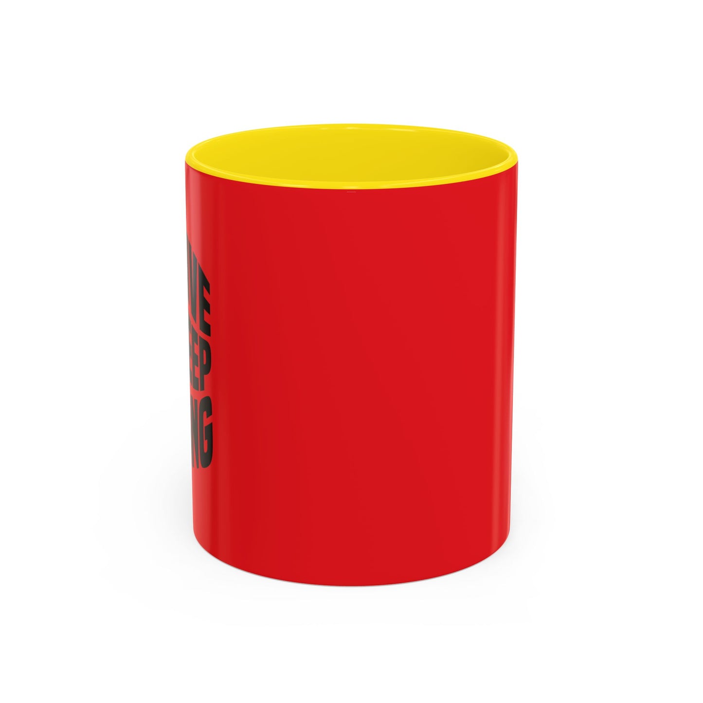 Survive And Keep Strong Accent Coffee Mug (11, 15oz)