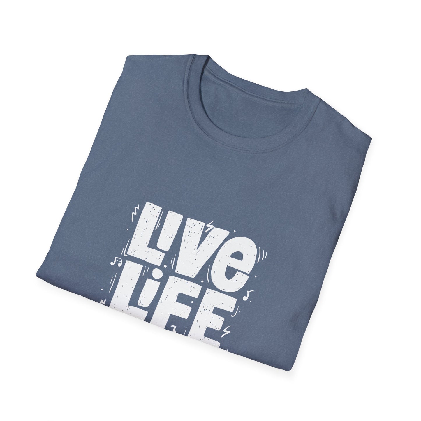 Live Life Loud Unisex Softstyle T-Shirt