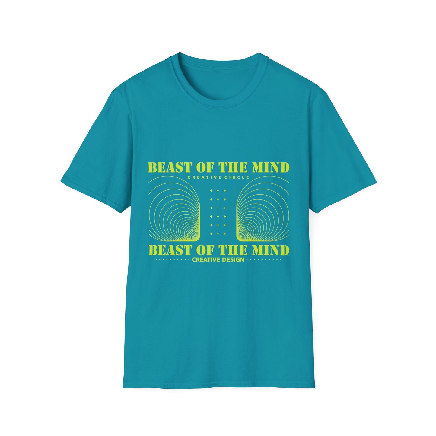 Beast of The Mind Creative Circle Unisex Softstyle T-Shirt