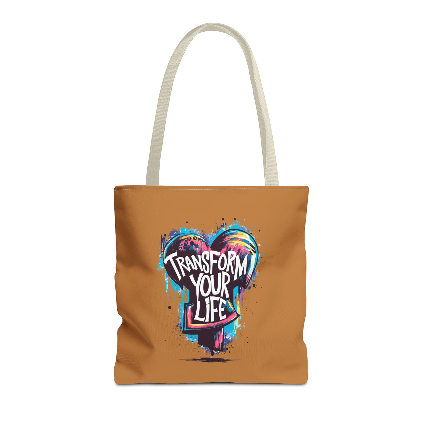 Transform Your Life Tote Bag (AOP)