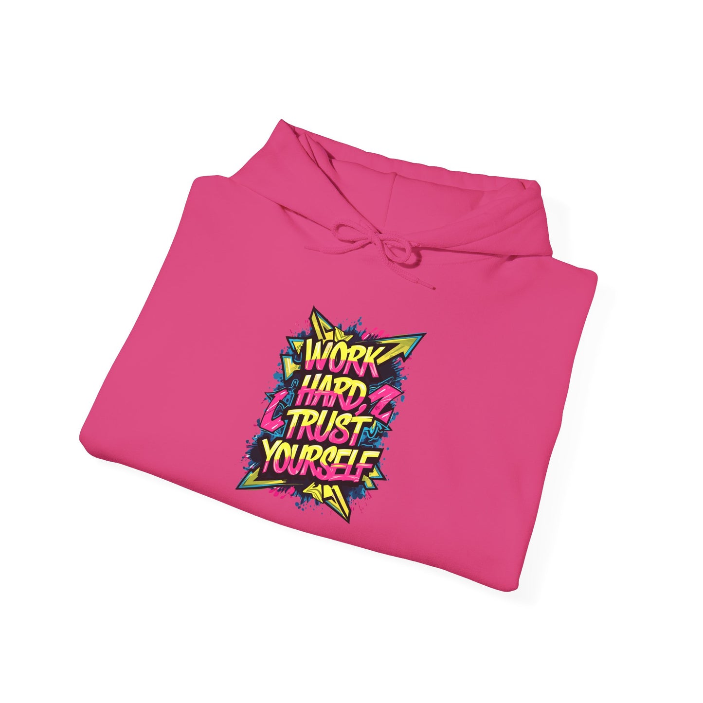Work Hard Trust Yourself Unisex Heavy Blend™ Hooded Sweatshirt