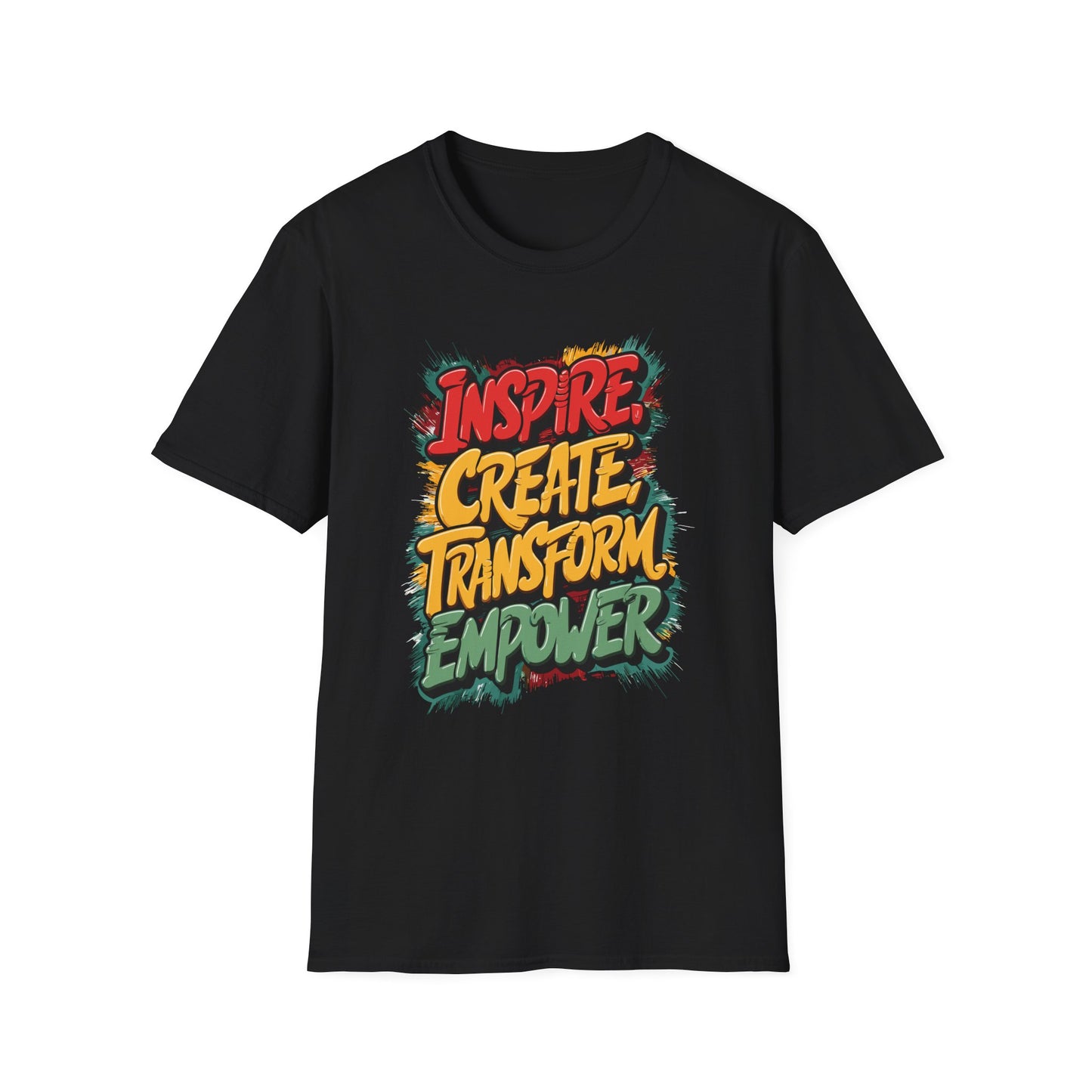Inspire Create Transform Empower Unisex Softstyle T-Shirt