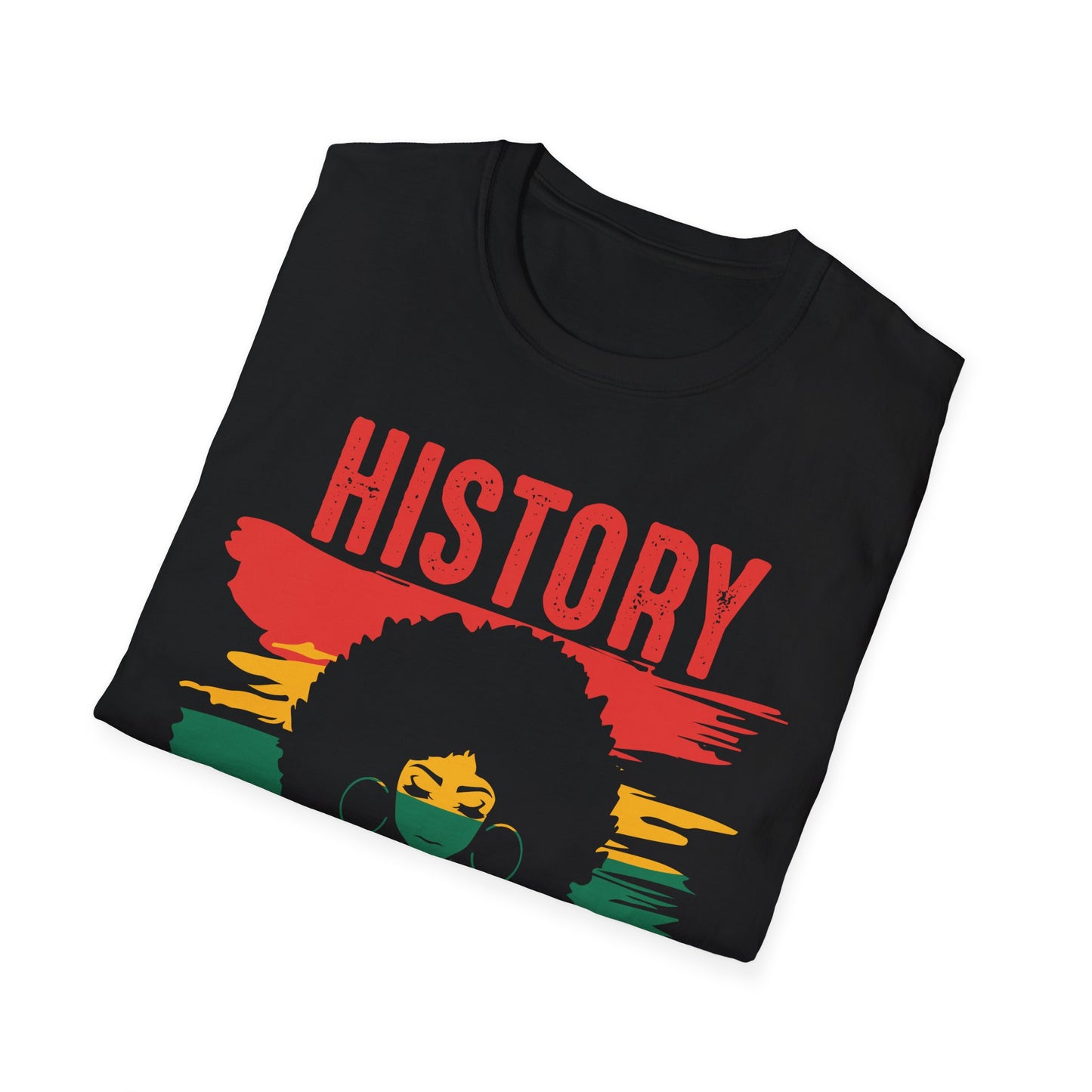 History Black Women Unisex Softstyle T-Shirt