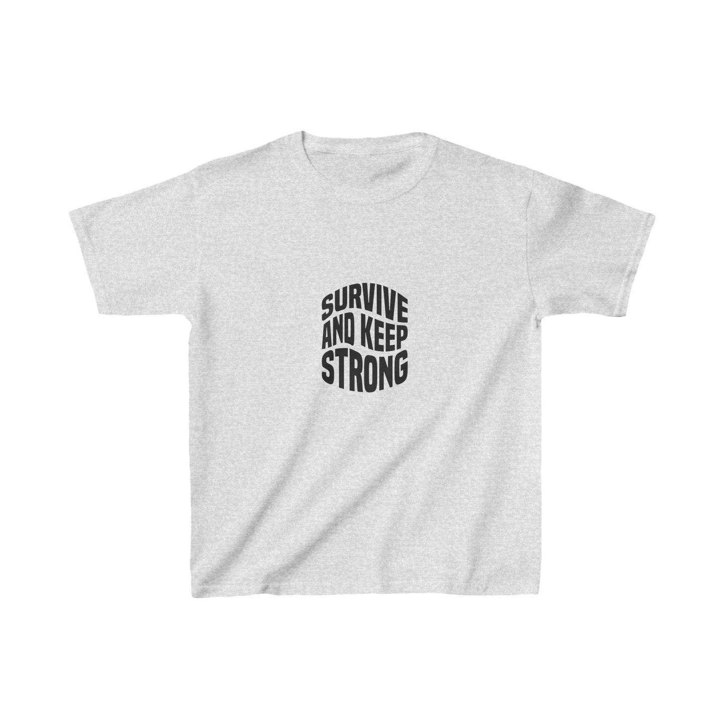 Survive And Keep Strong Kids Heavy Cotton™ Tee
