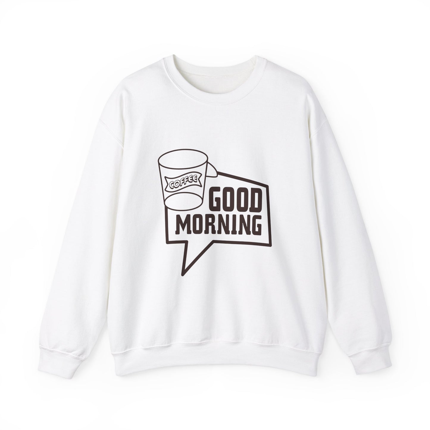 Good Morning Unisex Heavy Blend™ Crewneck Sweatshirt