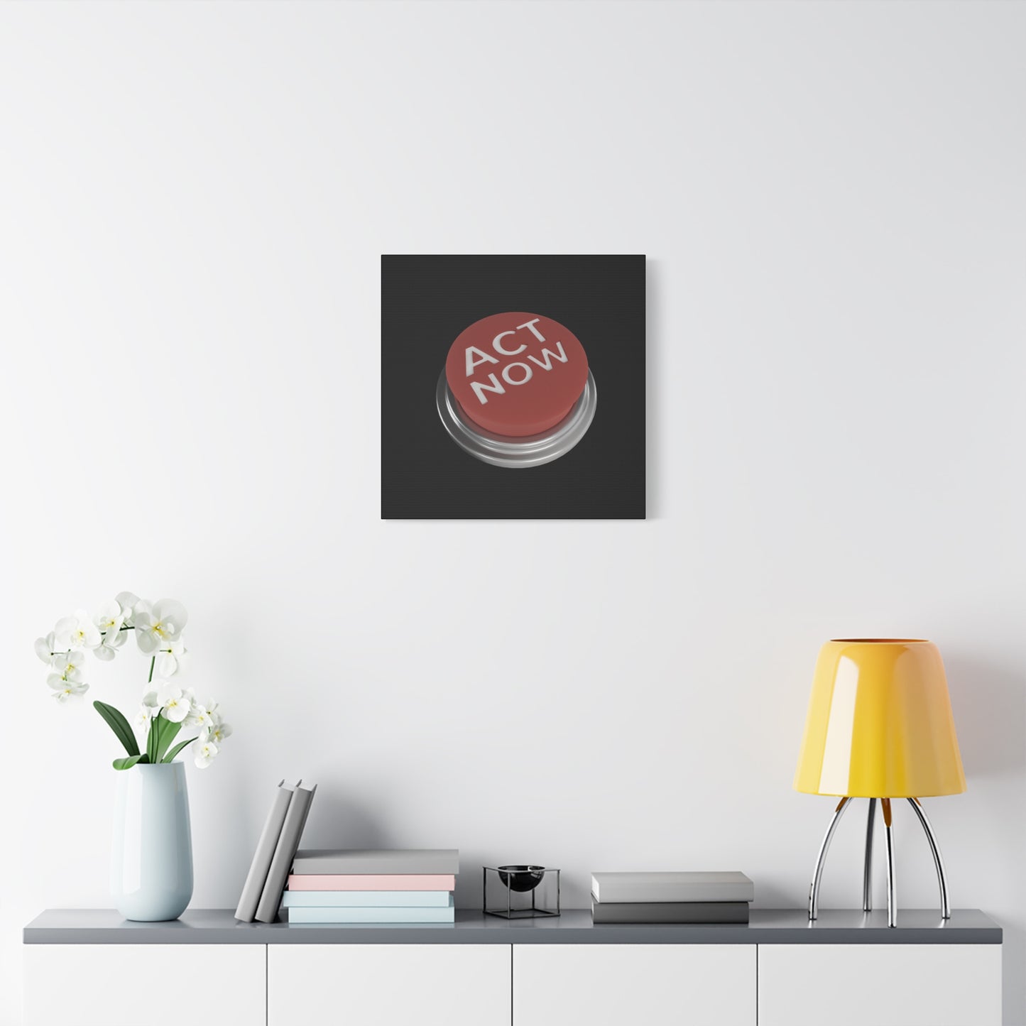 Act Now Matte Canvas, Stretched, 1.25"