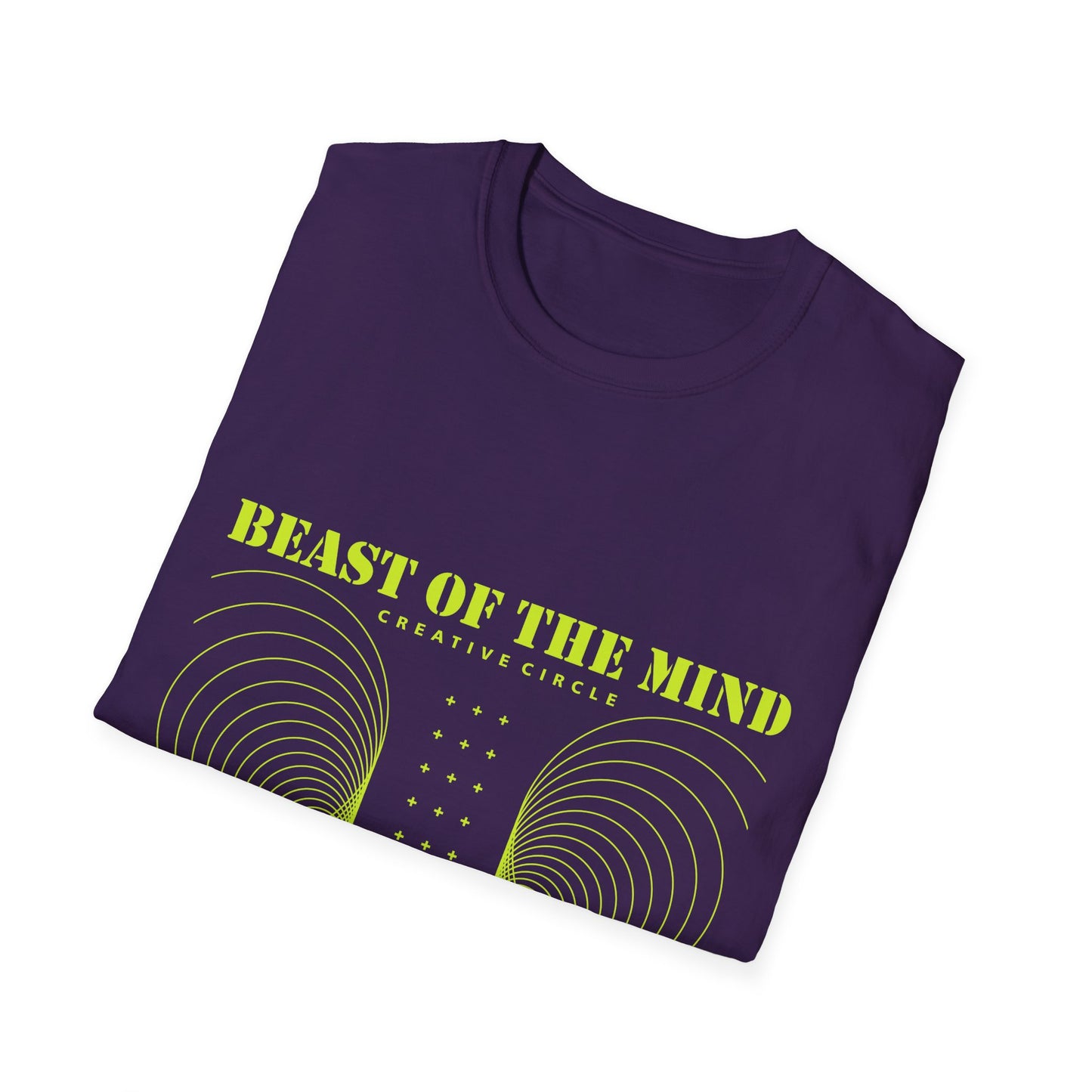 Beast of The Mind Creative Circle Unisex Softstyle T-Shirt