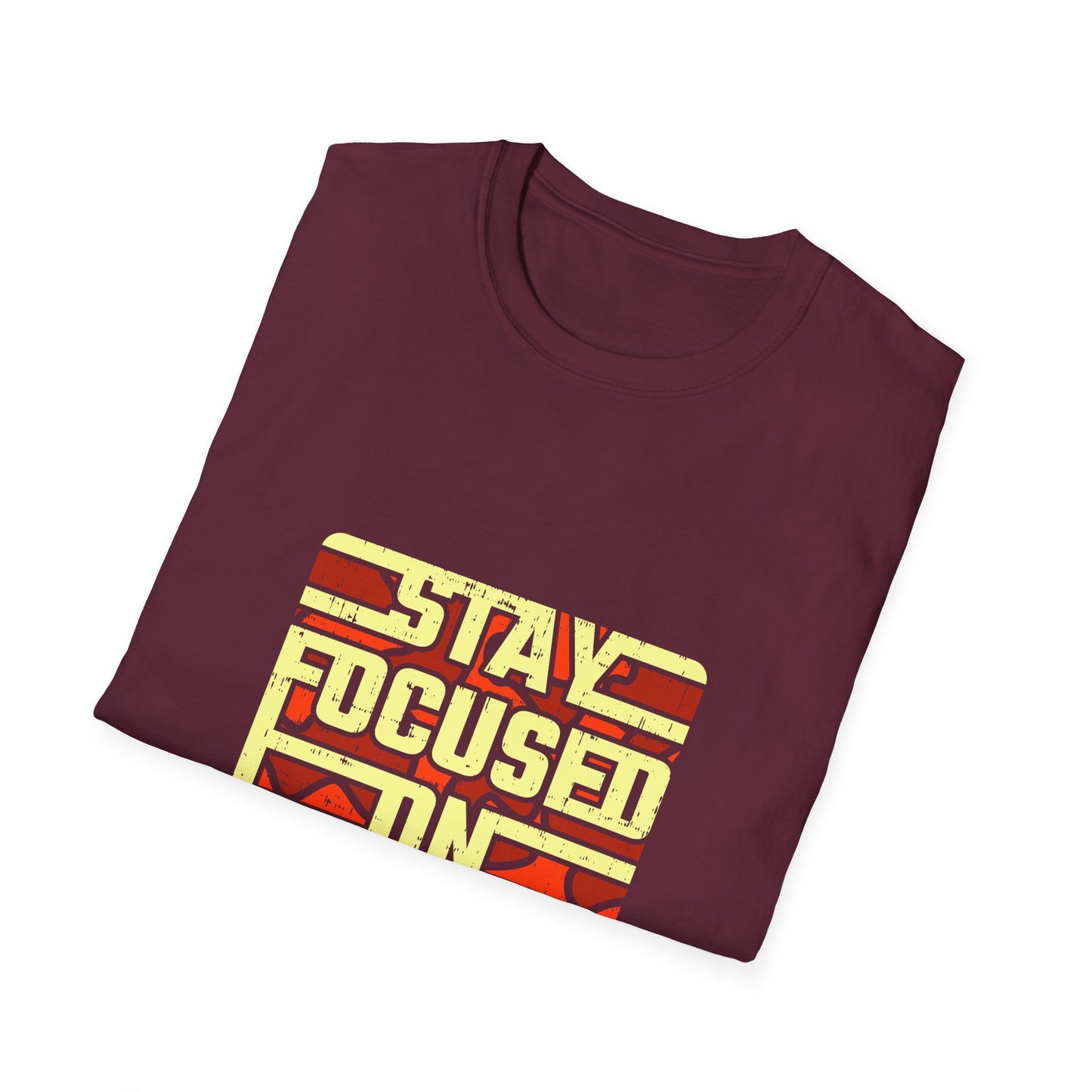 Stay Focused On Growth Unisex Softstyle T-Shirt