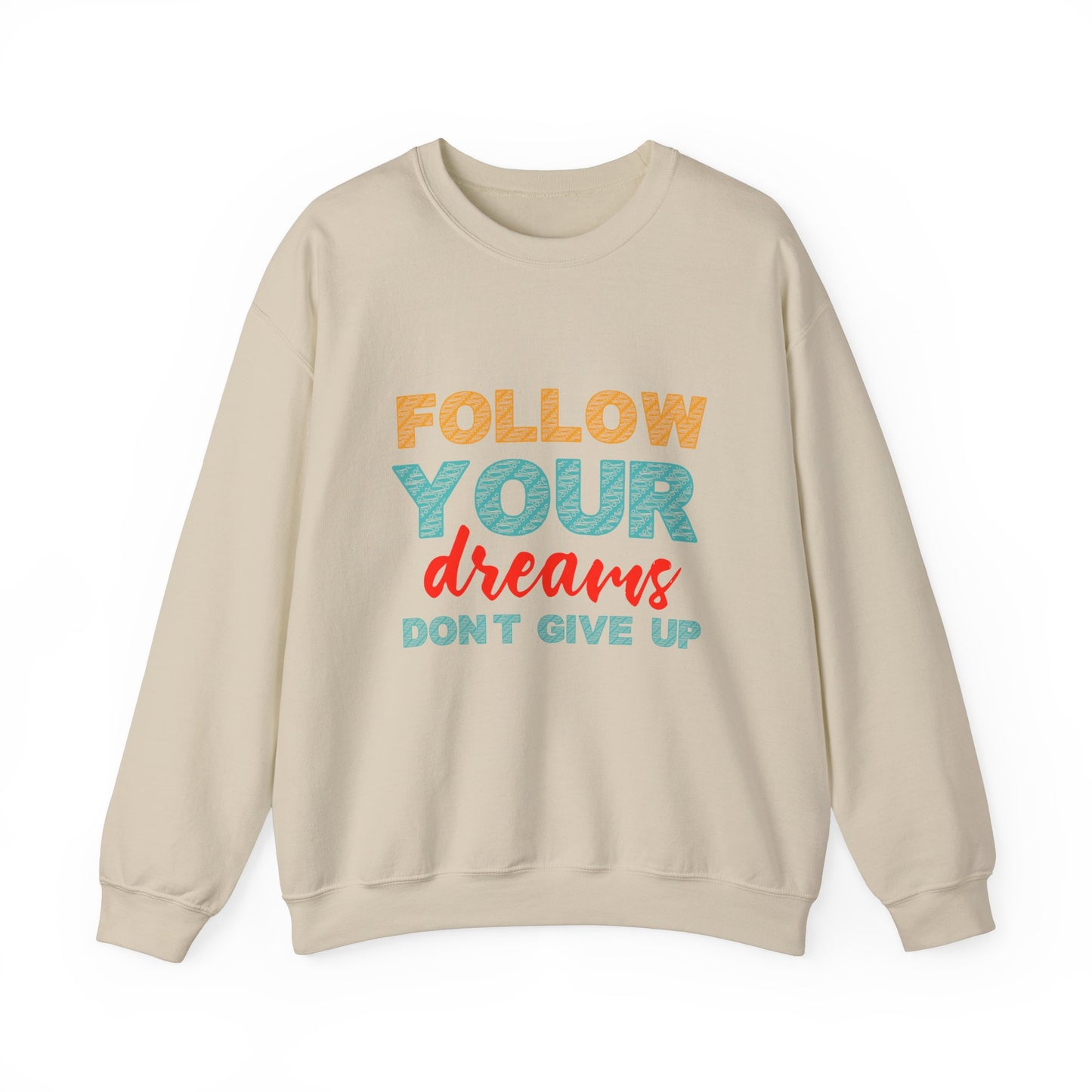 Follow Your Dreams Unisex Heavy Blend™ Crewneck Sweatshirt