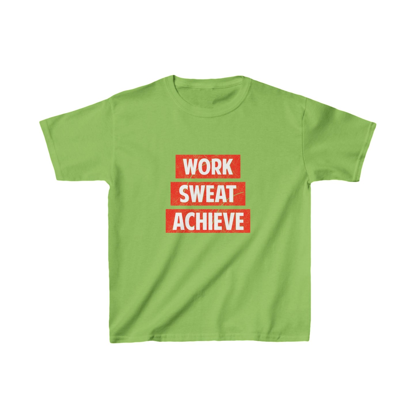 Work Sweat Achieve Kids Heavy Cotton™ Tee