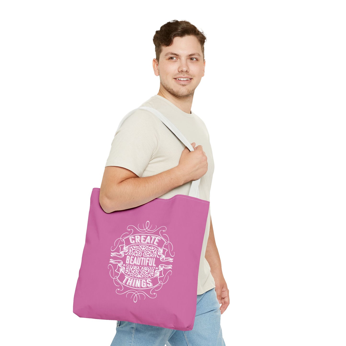 Create Beautiful Things Tote Bag (AOP)