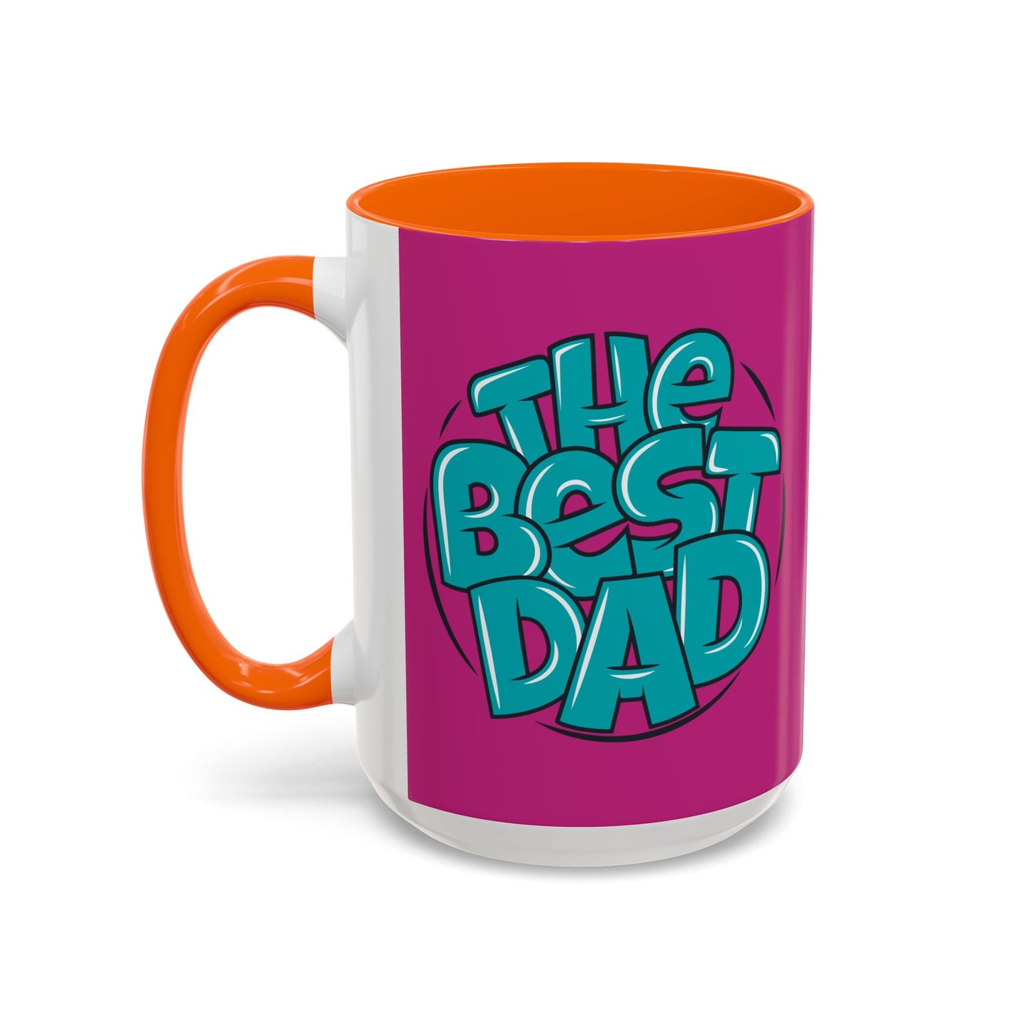 The Best Dad Accent Coffee Mug (11, 15oz)