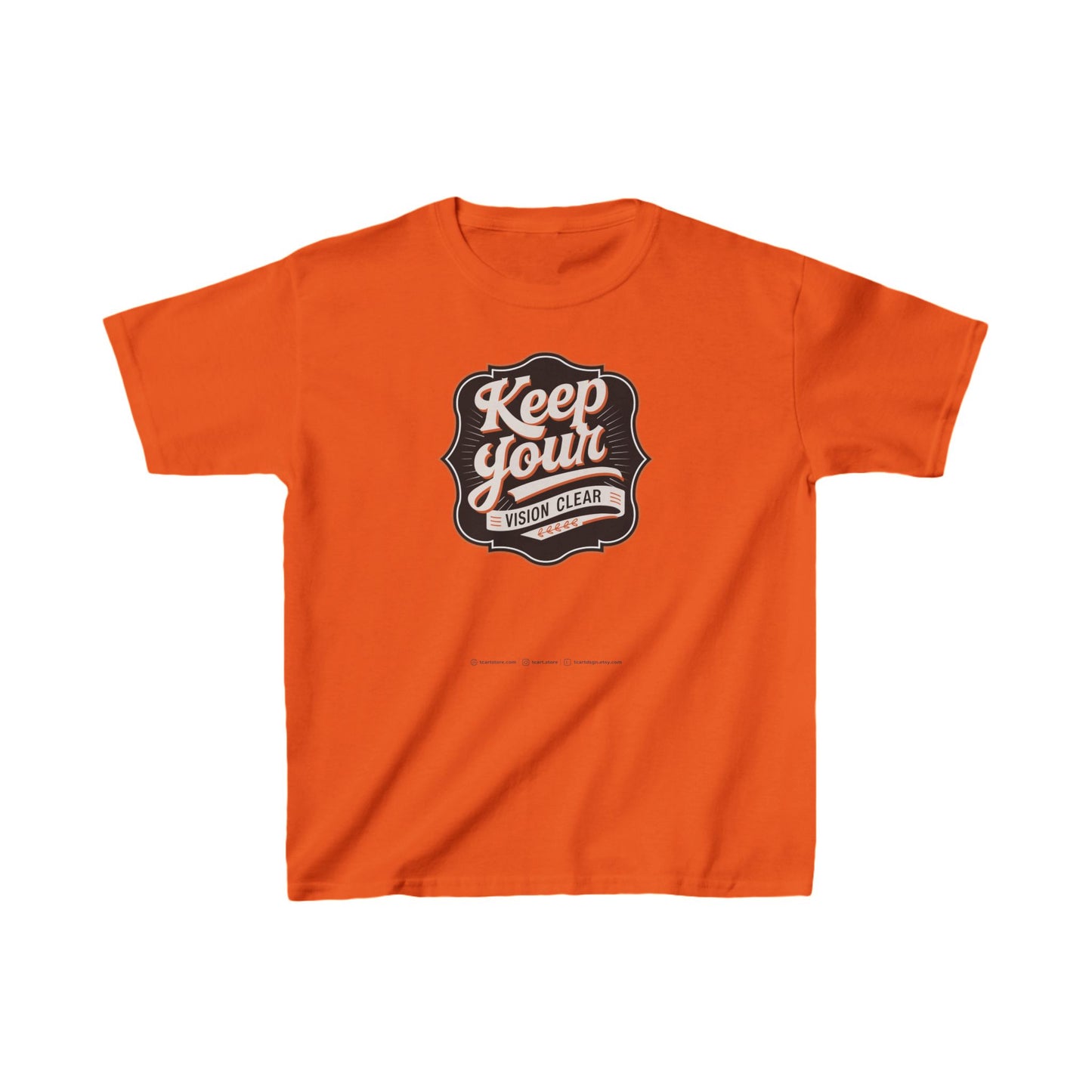 Keep Your Vision Clear Kids Heavy Cotton™ Tee