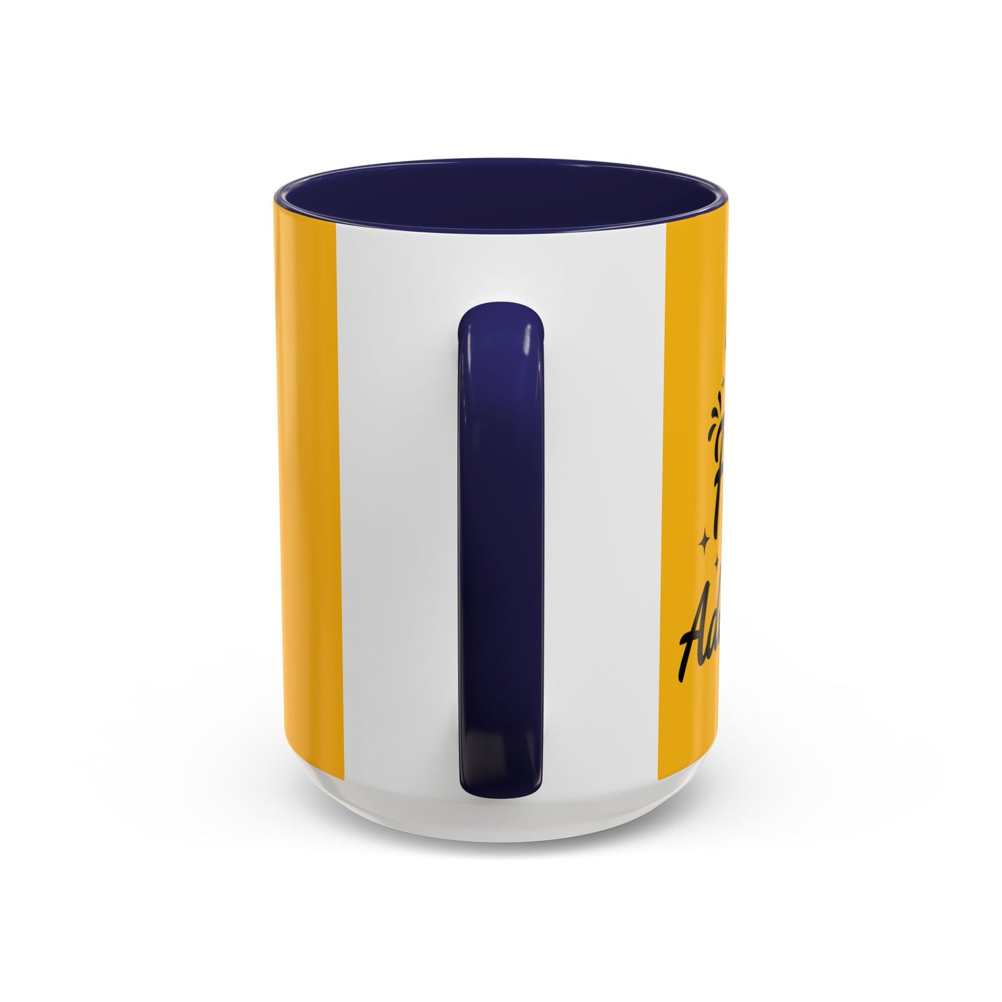 It's Time For A New Adventure Accent Coffee Mug (11, 15oz)
