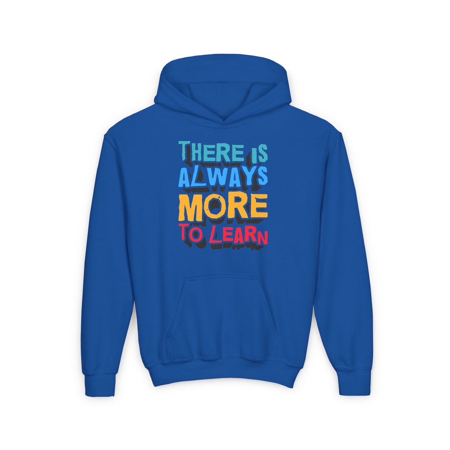 There Is Always More To Learn Youth Heavy Blend Hooded Sweatshirt