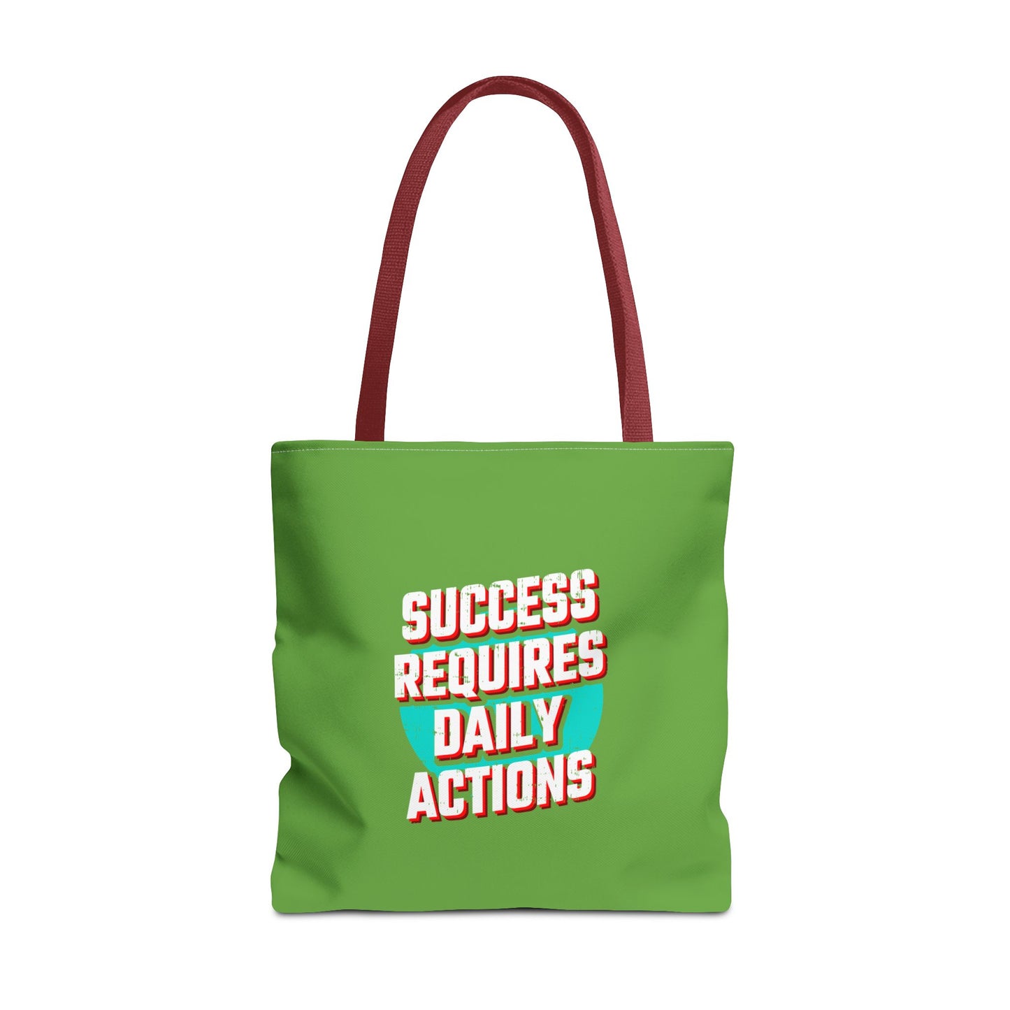 Success Requires Daily Actions Tote Bag (AOP)