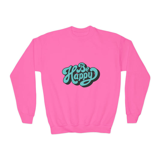 Be Happy Youth Crewneck Sweatshirt