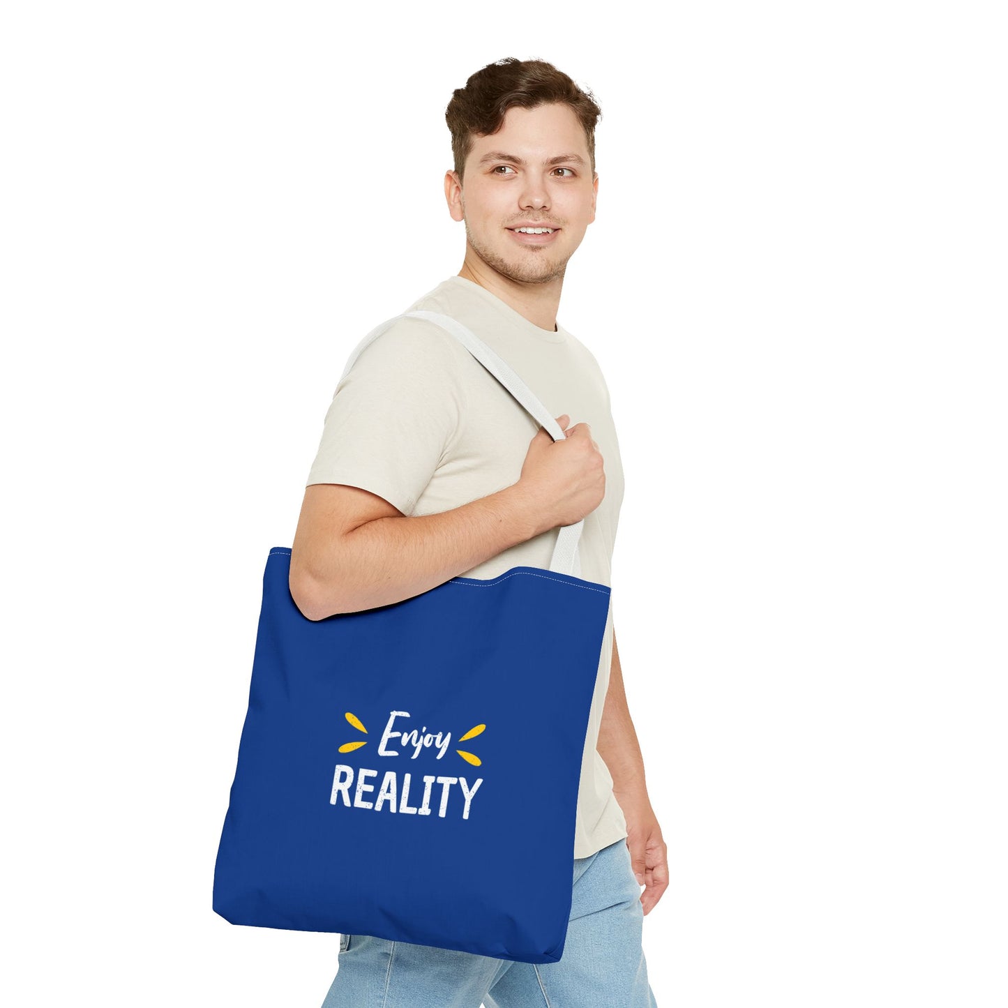 Enjoy Reality Tote Bag (AOP)