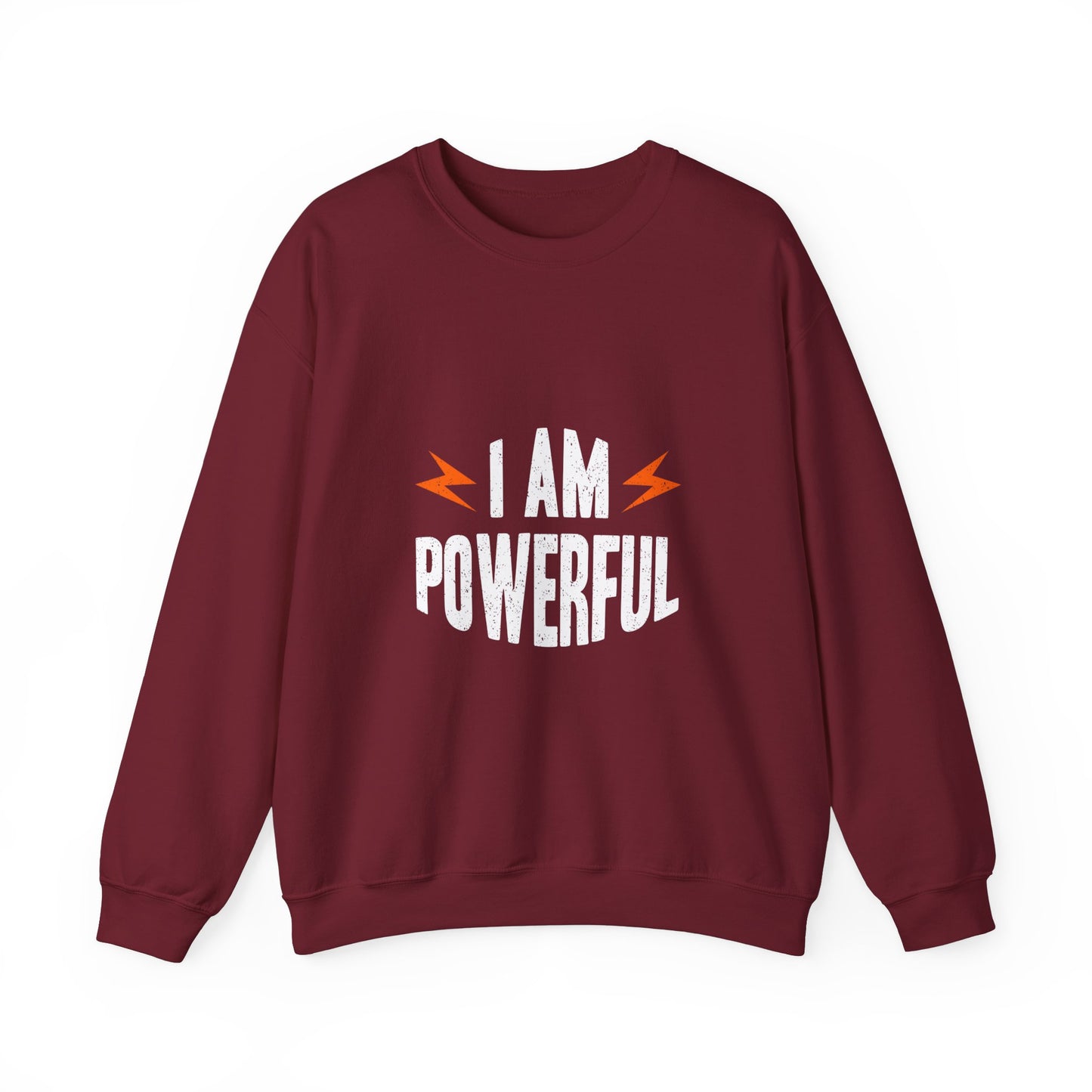 I Am Powerful Unisex Heavy Blend™ Crewneck Sweatshirt