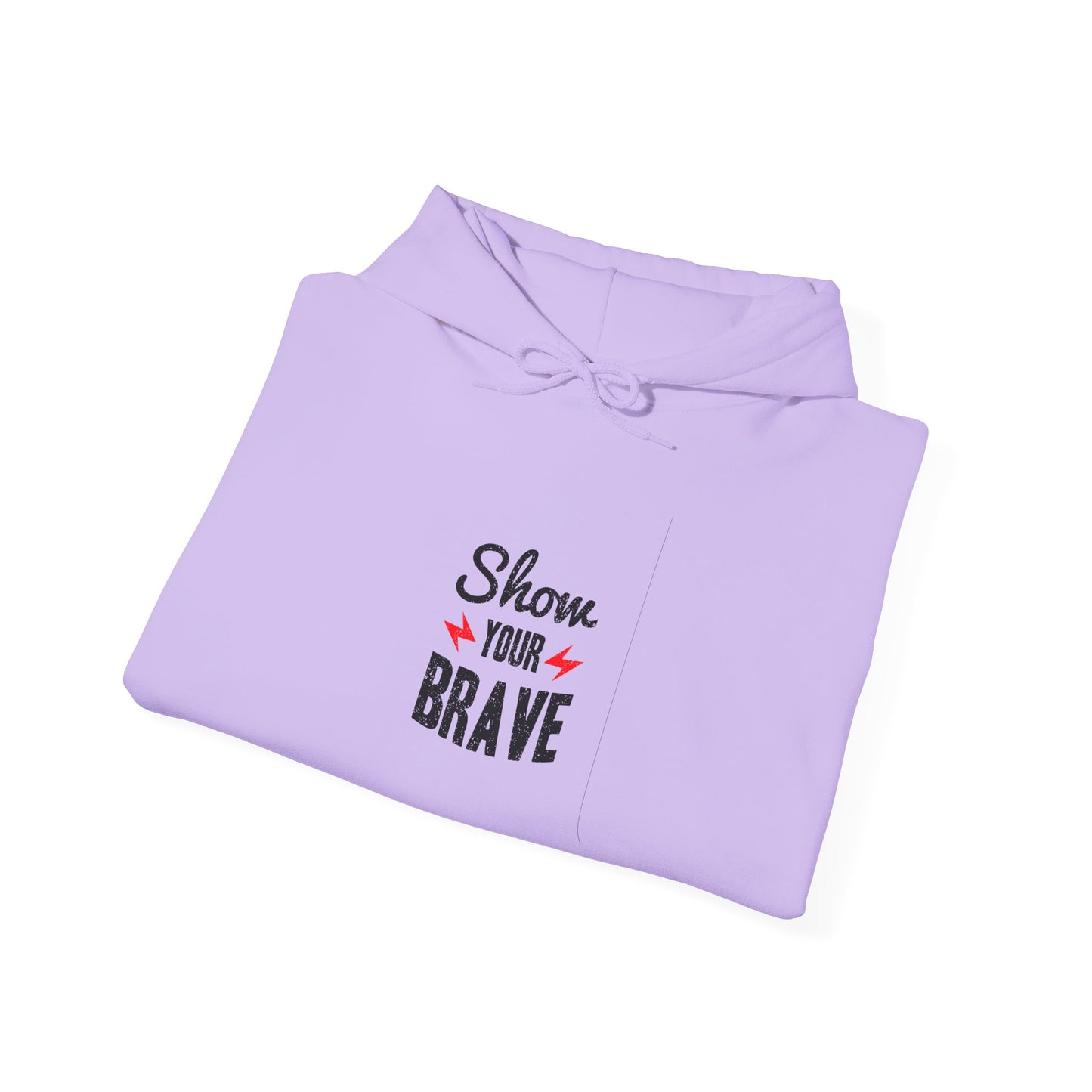 Show Your Brave Unisex Heavy Blend™ Hooded Sweatshirt