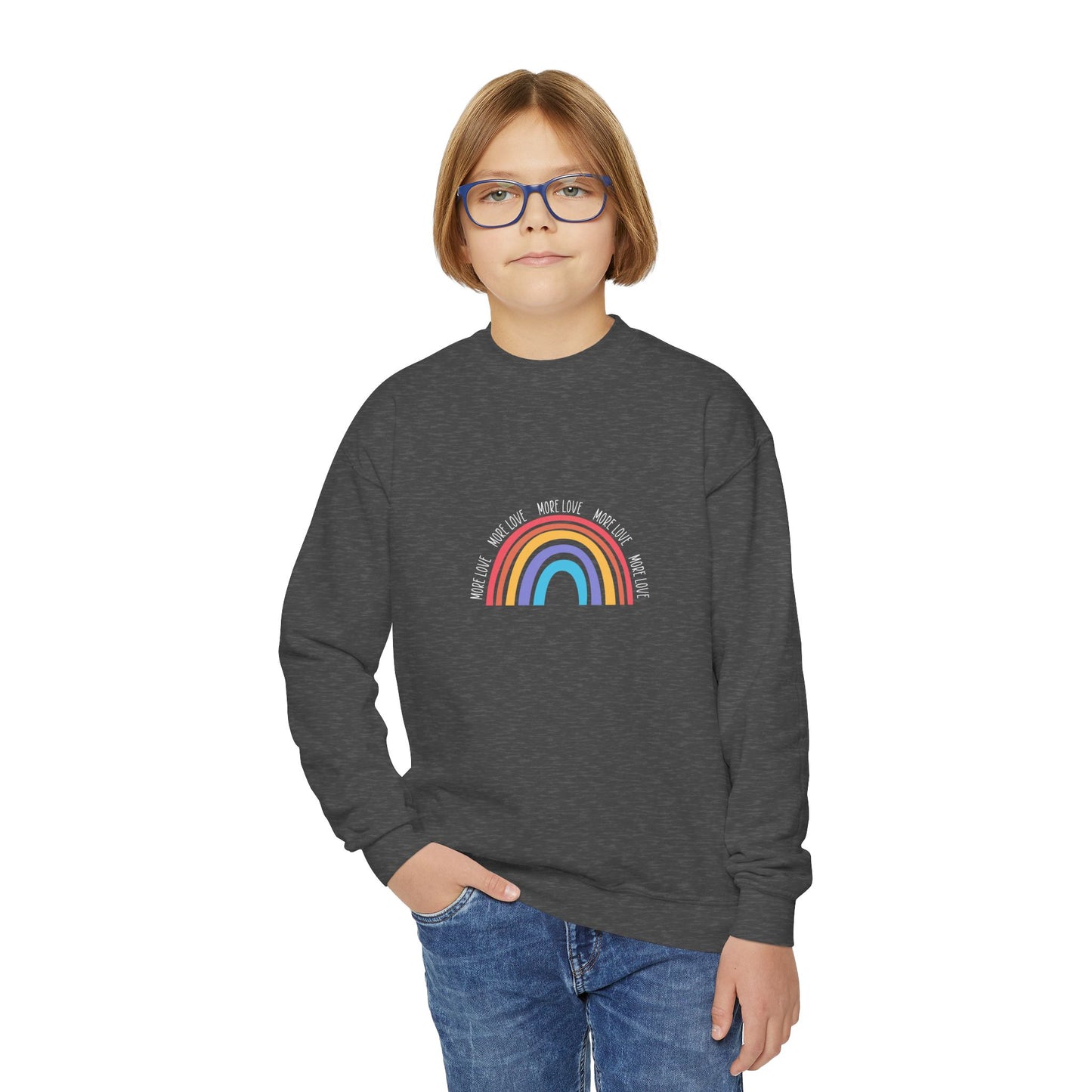 More Love Youth Crewneck Sweatshirt
