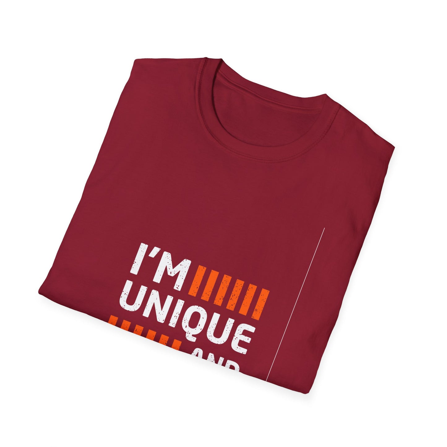 I'm Unique and Different Unisex Softstyle T-Shirt