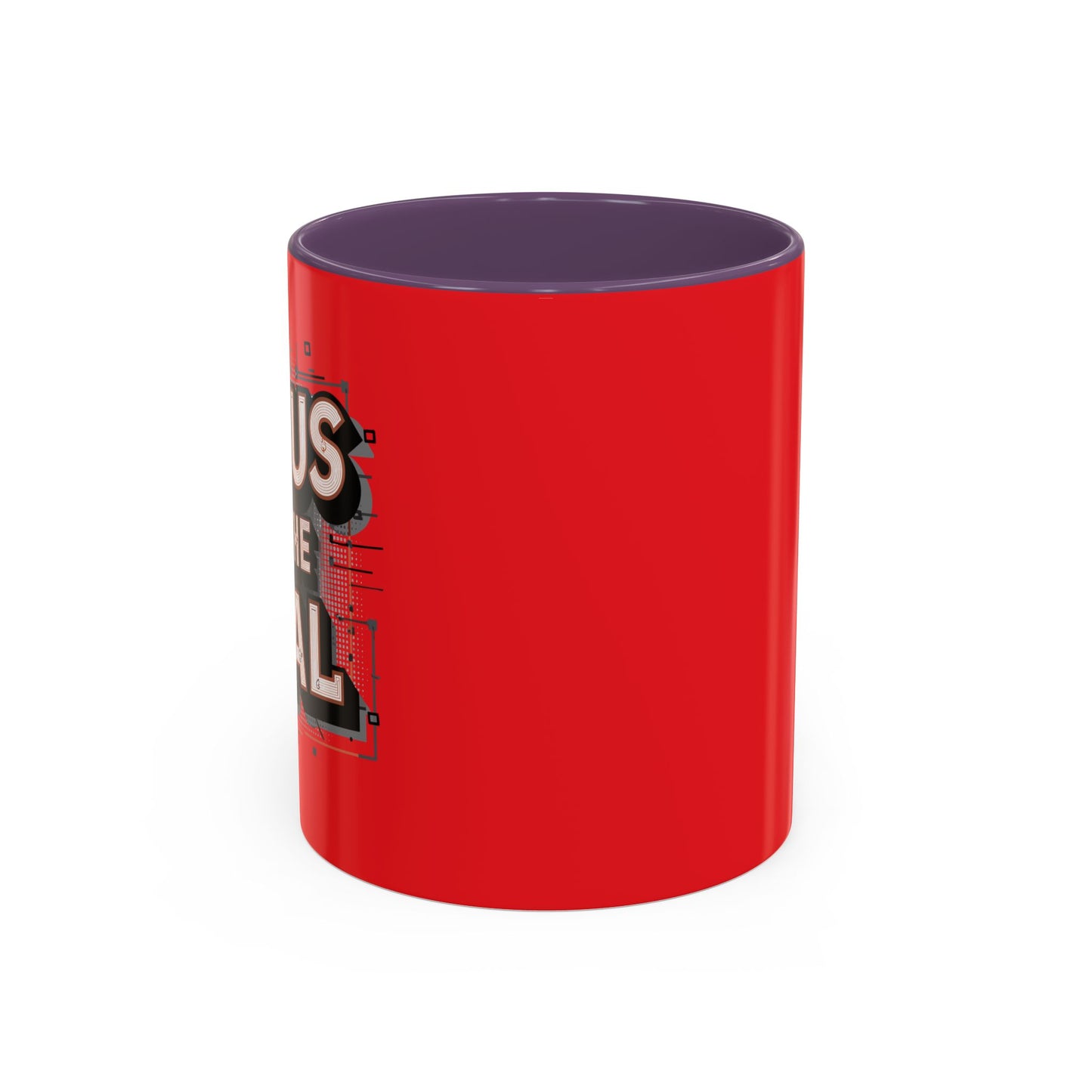 Focus On The Goal Accent Coffee Mug (11, 15oz)