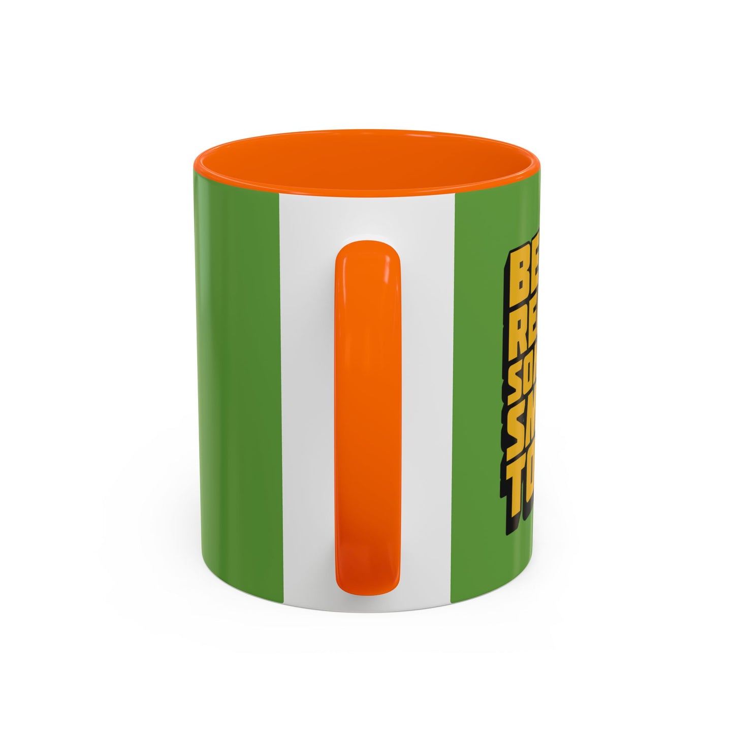 Be The Reason Someone Smiles Today Accent Coffee Mug (11, 15oz)