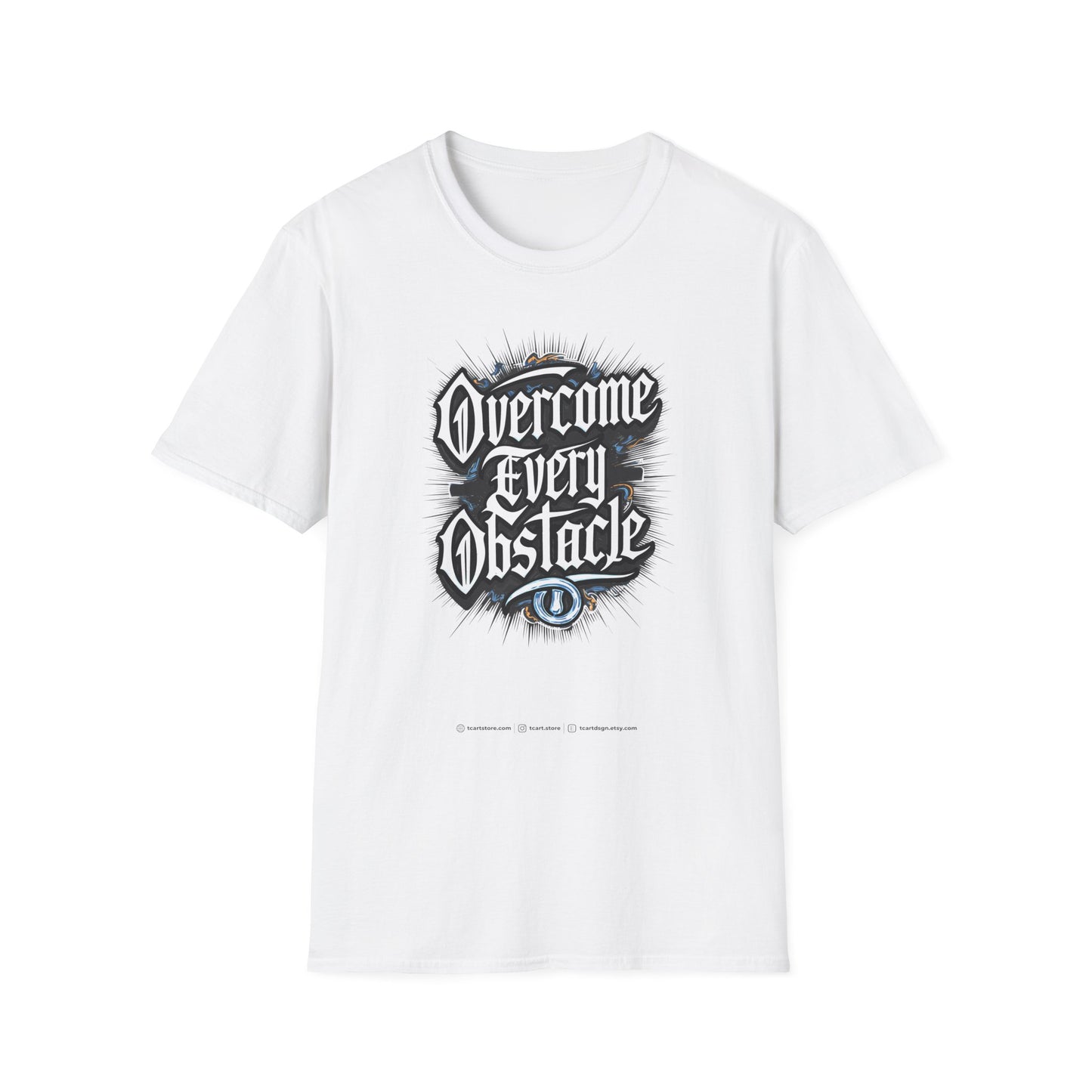 Overcome Every Obstacle Unisex Softstyle T-Shirt