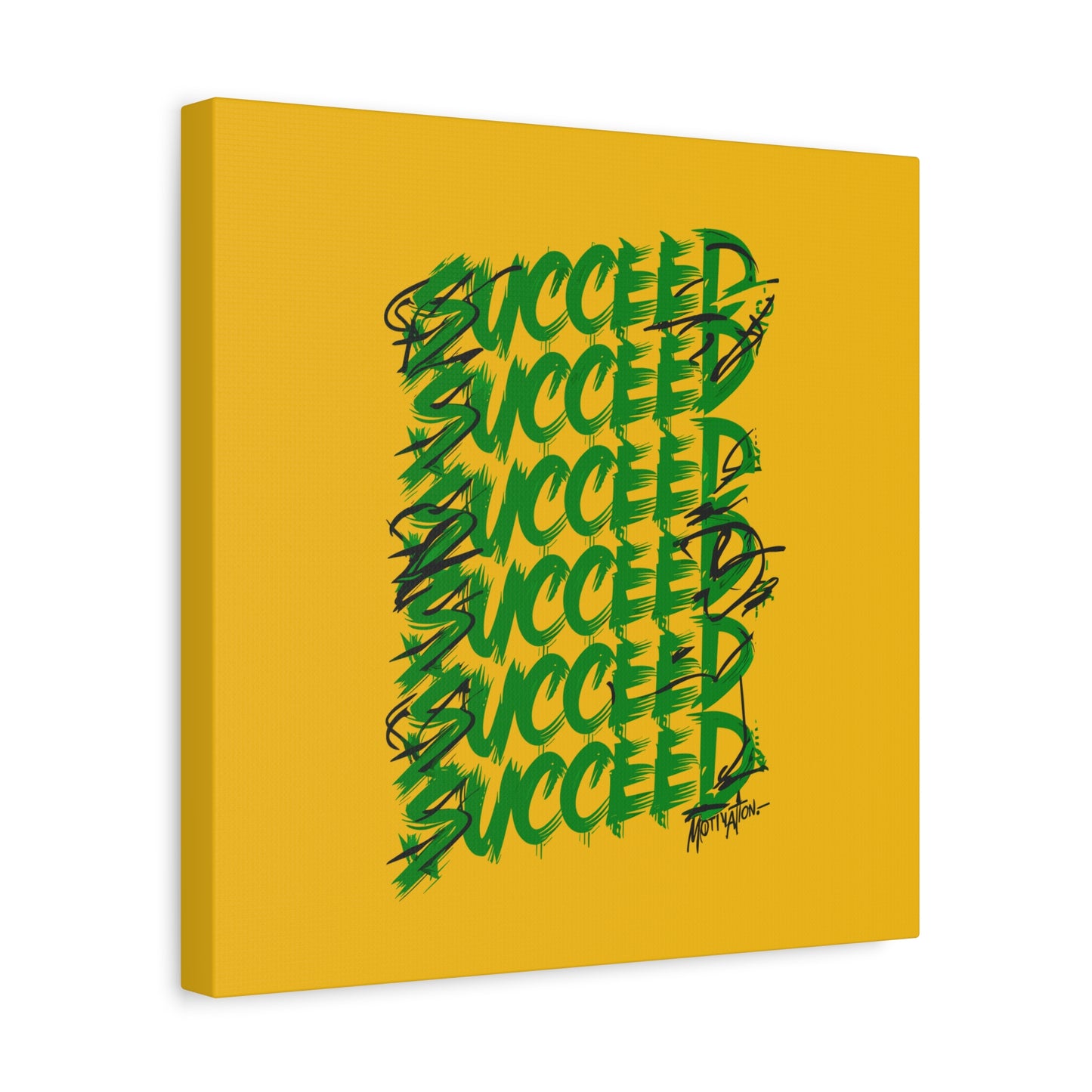 Succeed Matte Canvas, Stretched, 1.25"