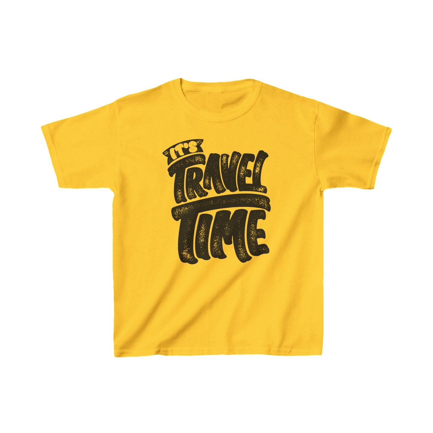 It's Travel Time Kids Heavy Cotton™ Tee