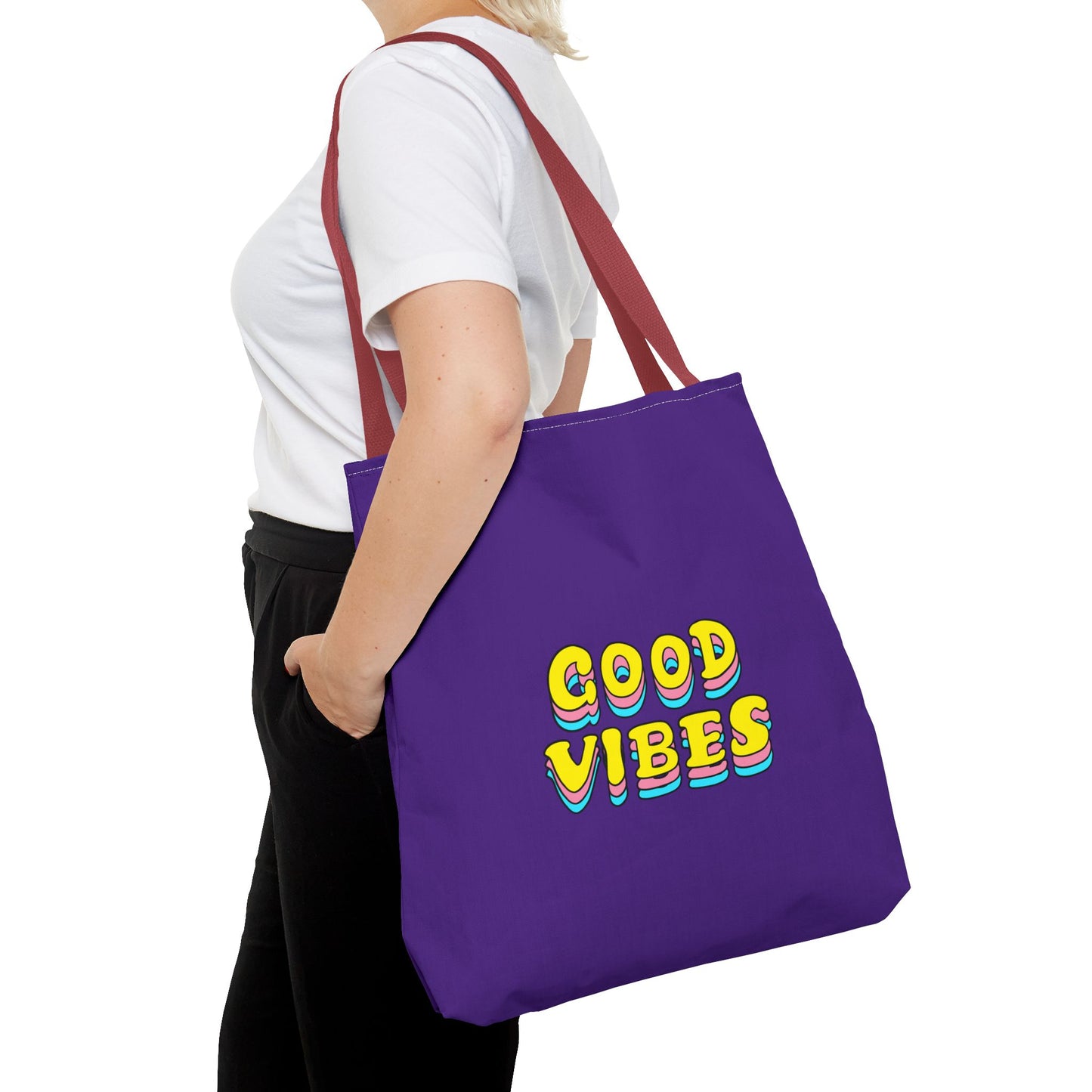 Good Vibes Tote Bag (AOP)
