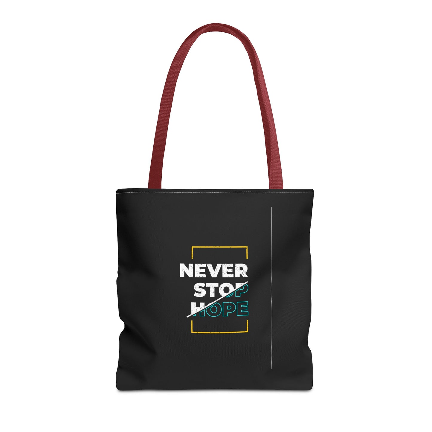 Never Stop Hope Tote Bag (AOP)