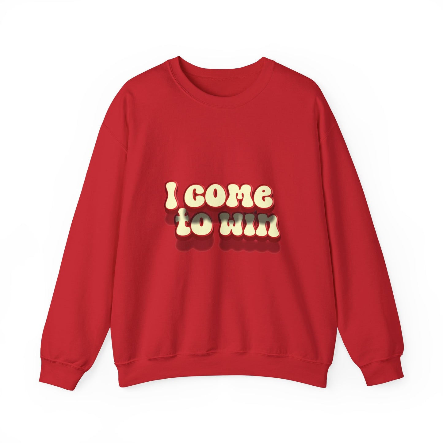 I Come To Win Unisex Heavy Blend™ Crewneck Sweatshirt