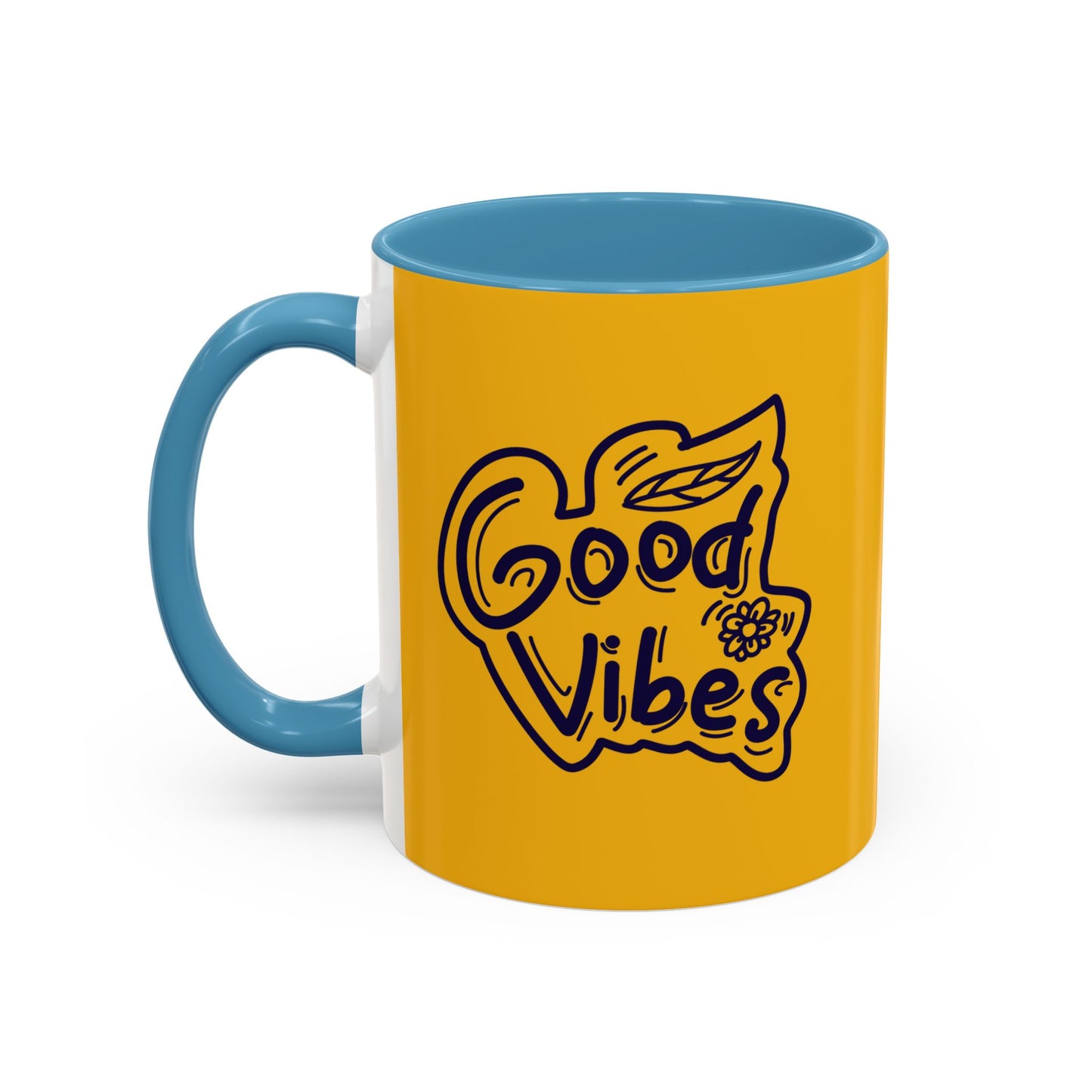 Good Vibes Accent Coffee Mug (11, 15oz)