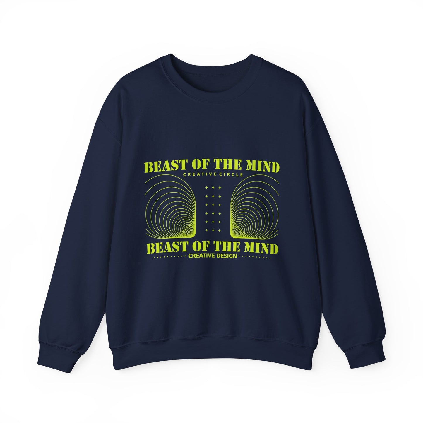 Beast Of The Mind Creative Circle Unisex Heavy Blend™ Crewneck Sweatshirt