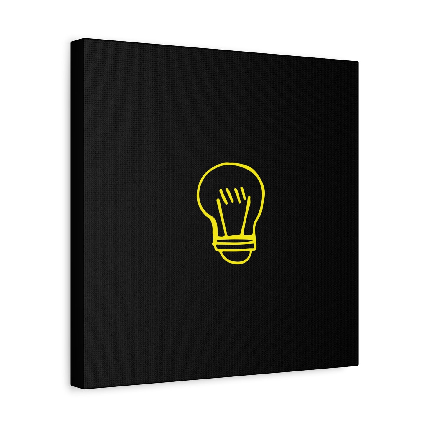 Drawing Light Bulb Matte Canvas, Stretched, 1.25"