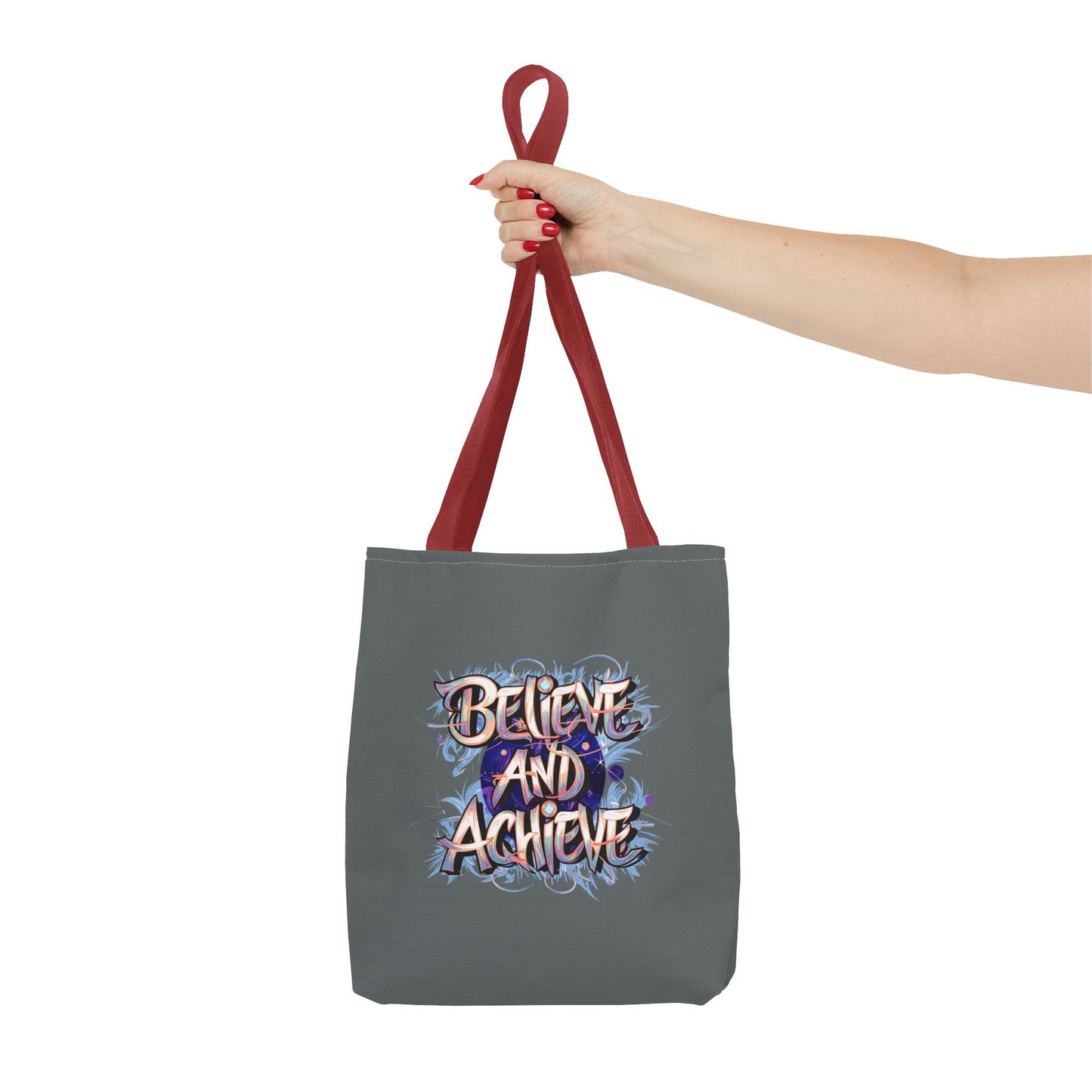 Believe And Achieve Tote Bag (AOP)
