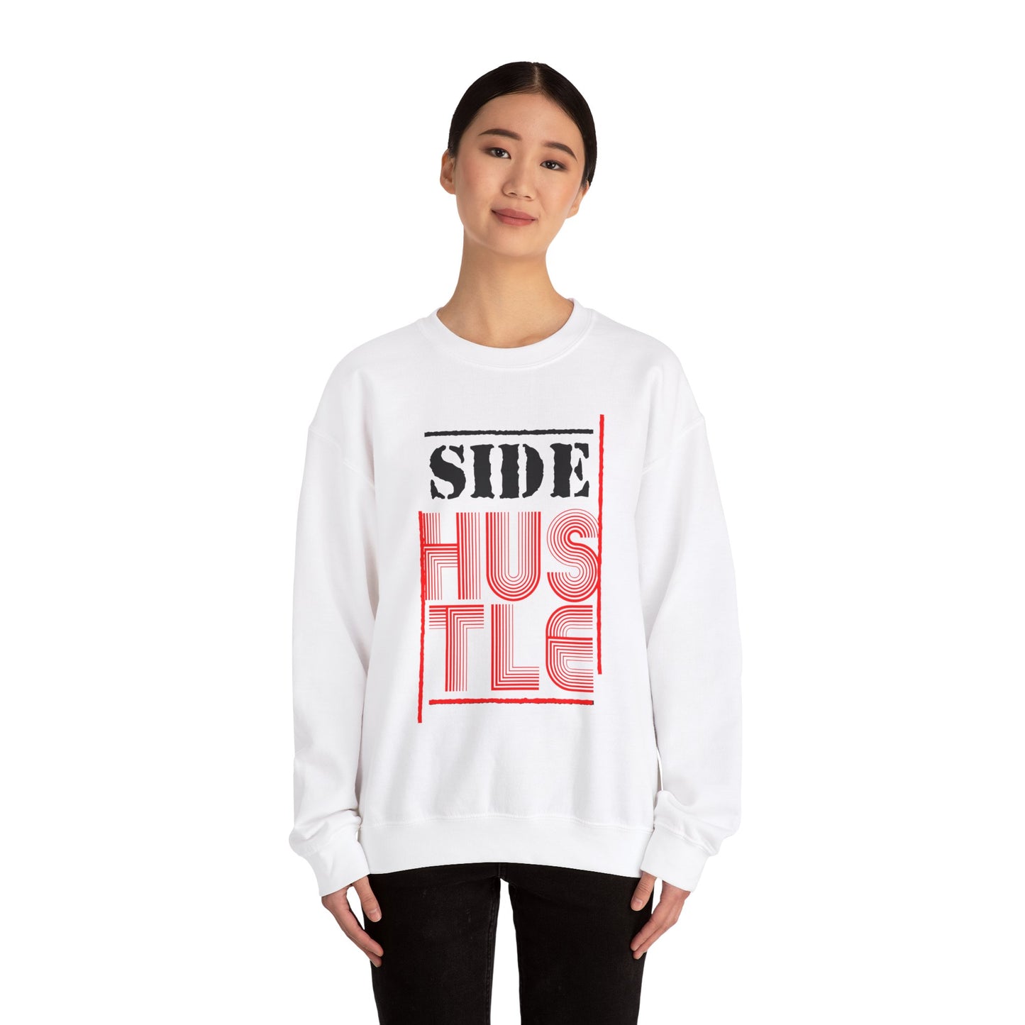 Side Hustle Unisex Heavy Blend™ Crewneck Sweatshirt