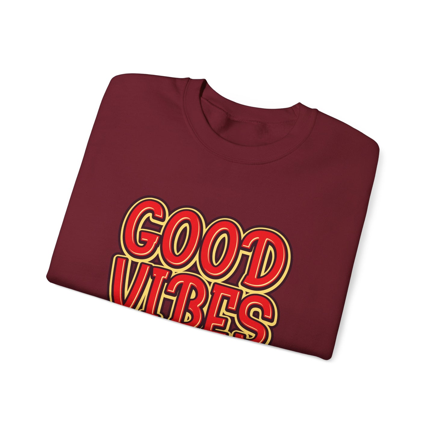 Good Vibes Only Unisex Heavy Blend™ Crewneck Sweatshirt