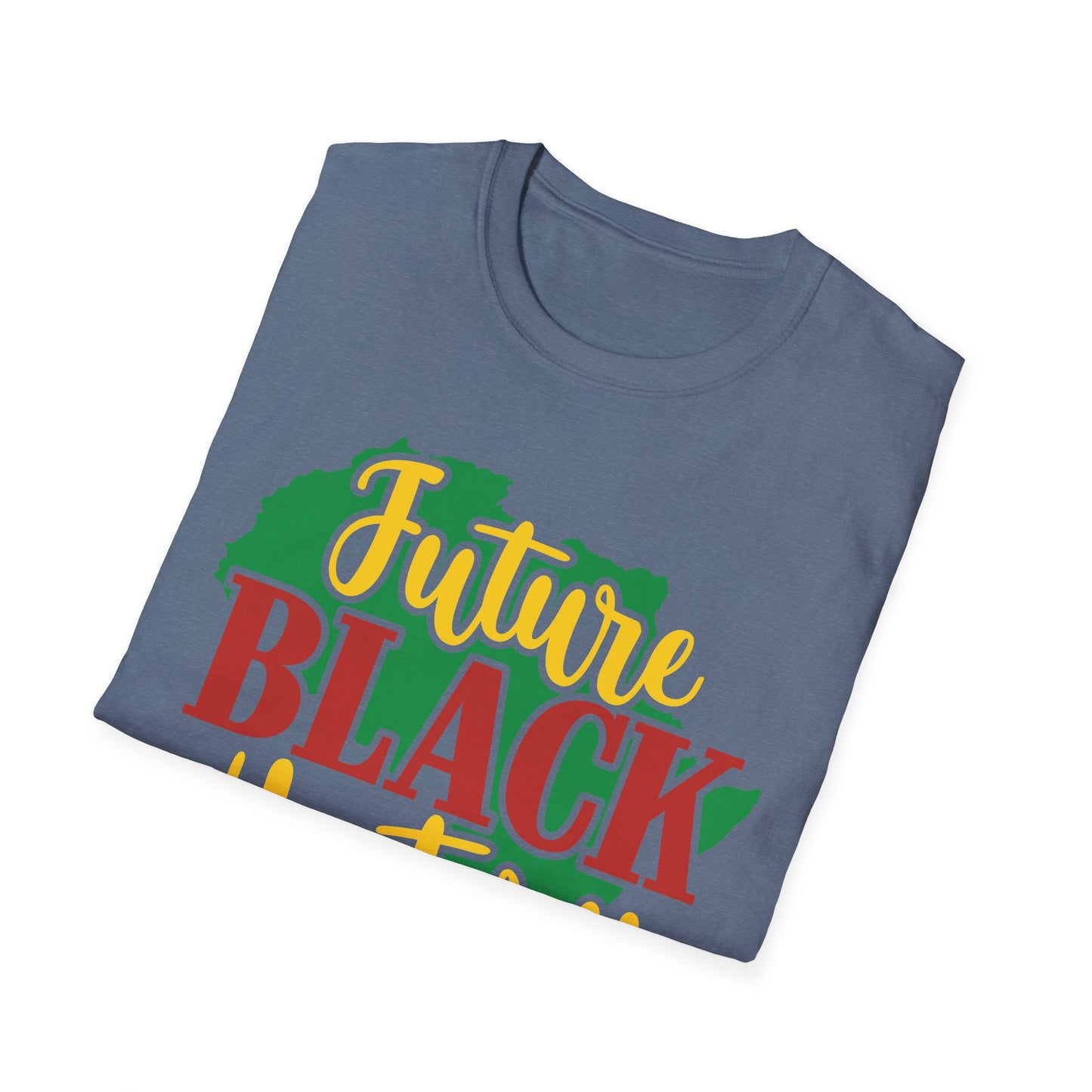 Future Black History Maker Unisex Softstyle T-Shirt