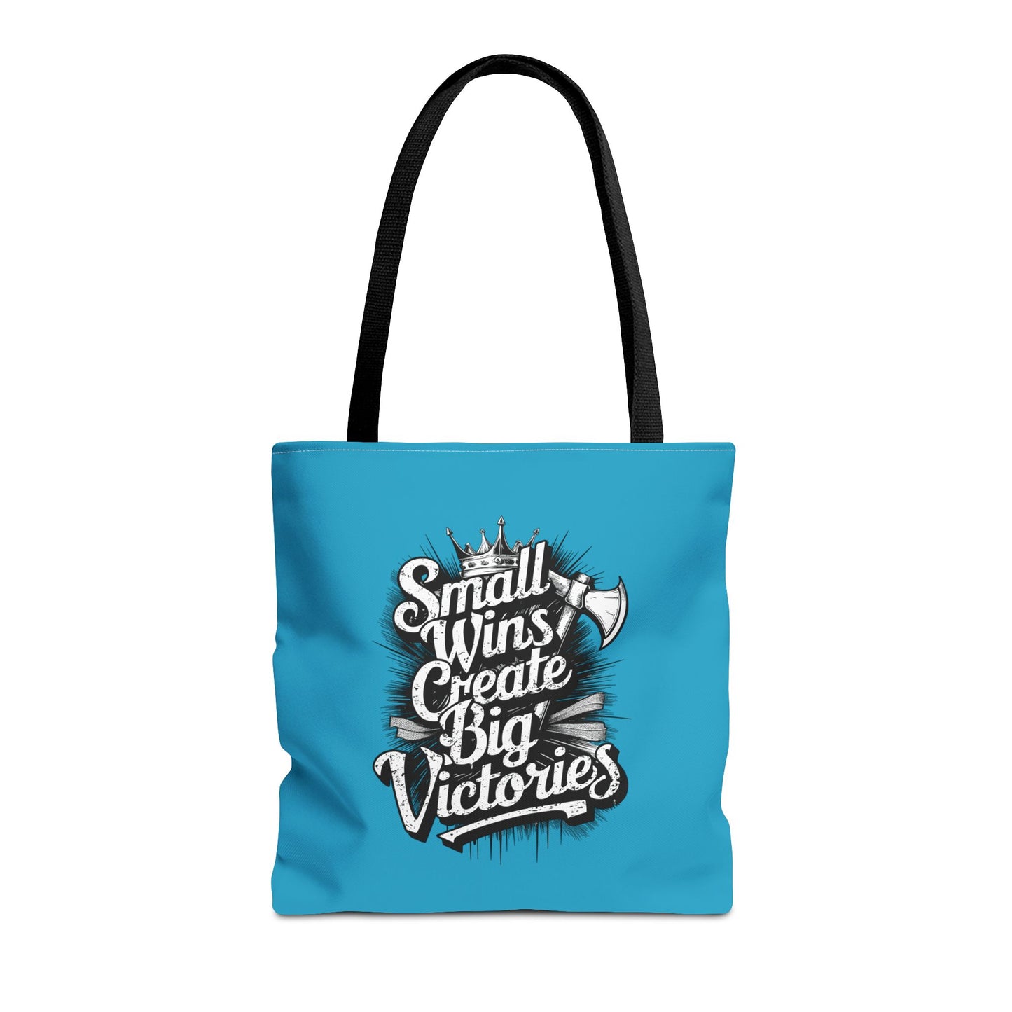 Small Wings Create Big Victories Tote Bag (AOP)