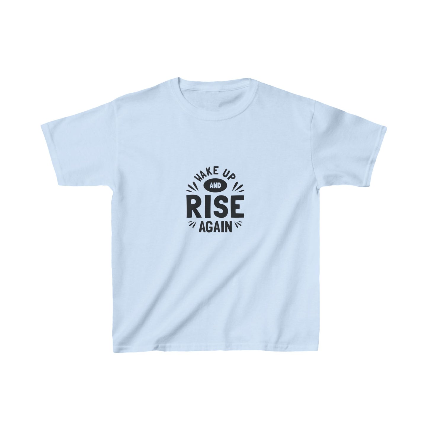 Wake Up And Rise Again Kids Heavy Cotton™ Tee