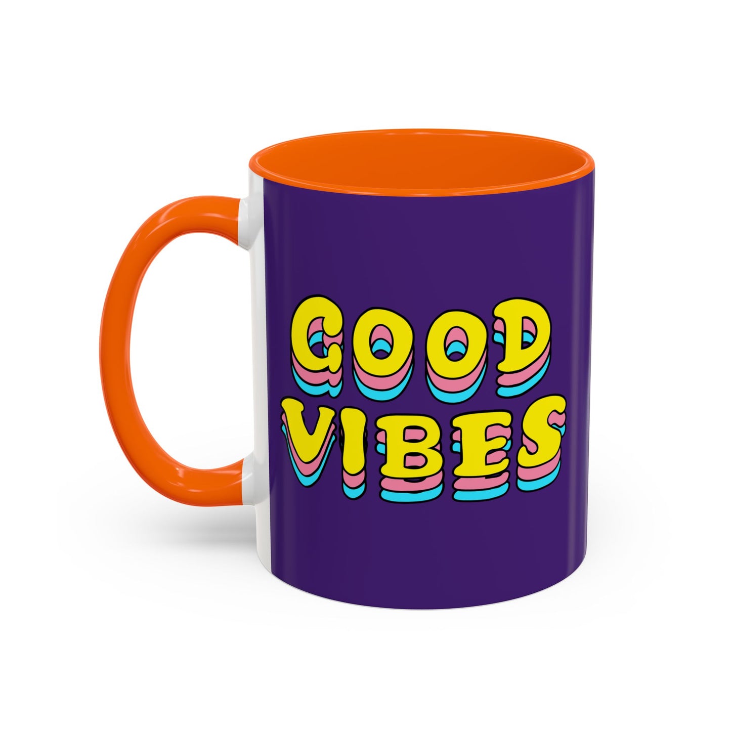 Good Vibes Accent Coffee Mug (11, 15oz)