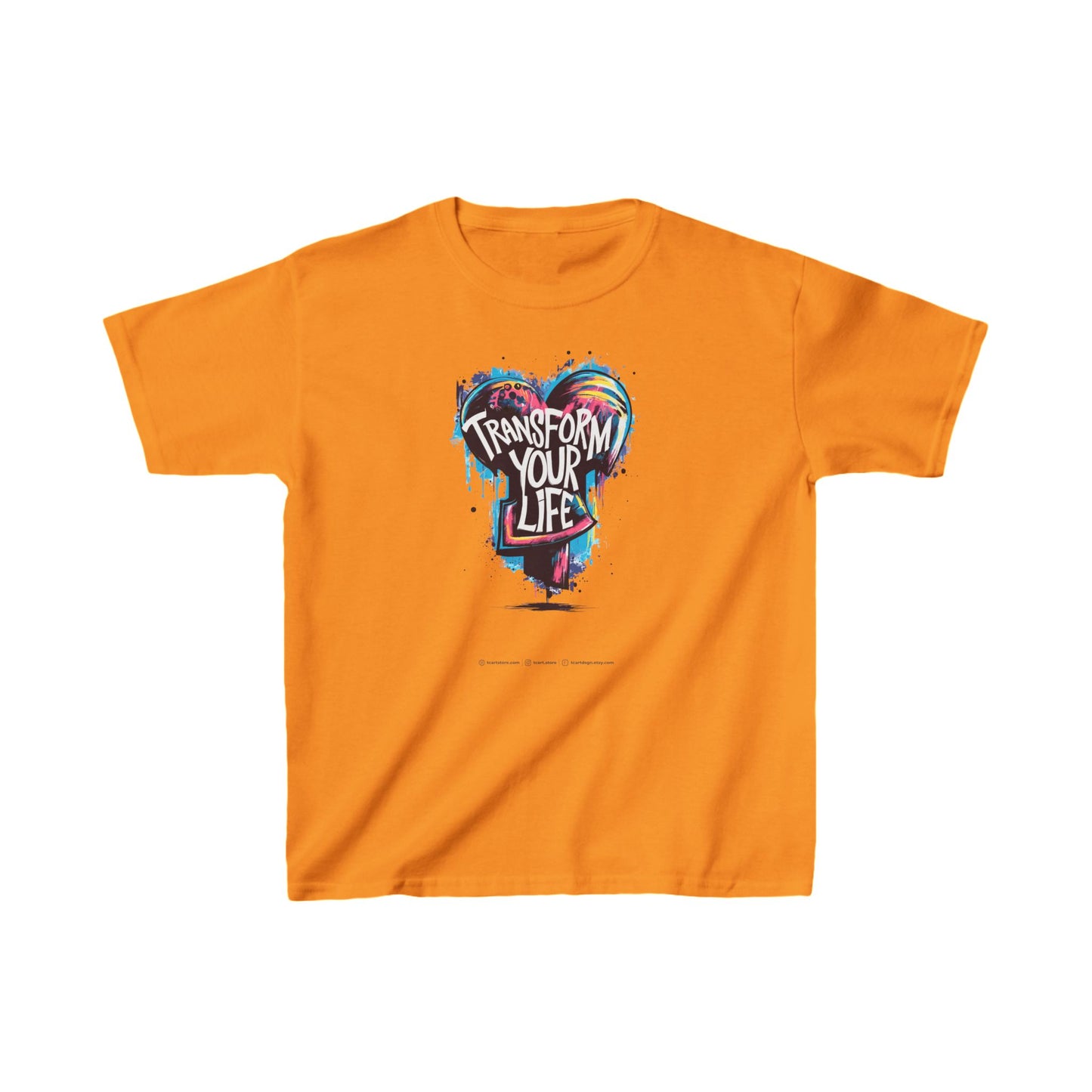 Transform Your Life Kids Heavy Cotton™ Tee