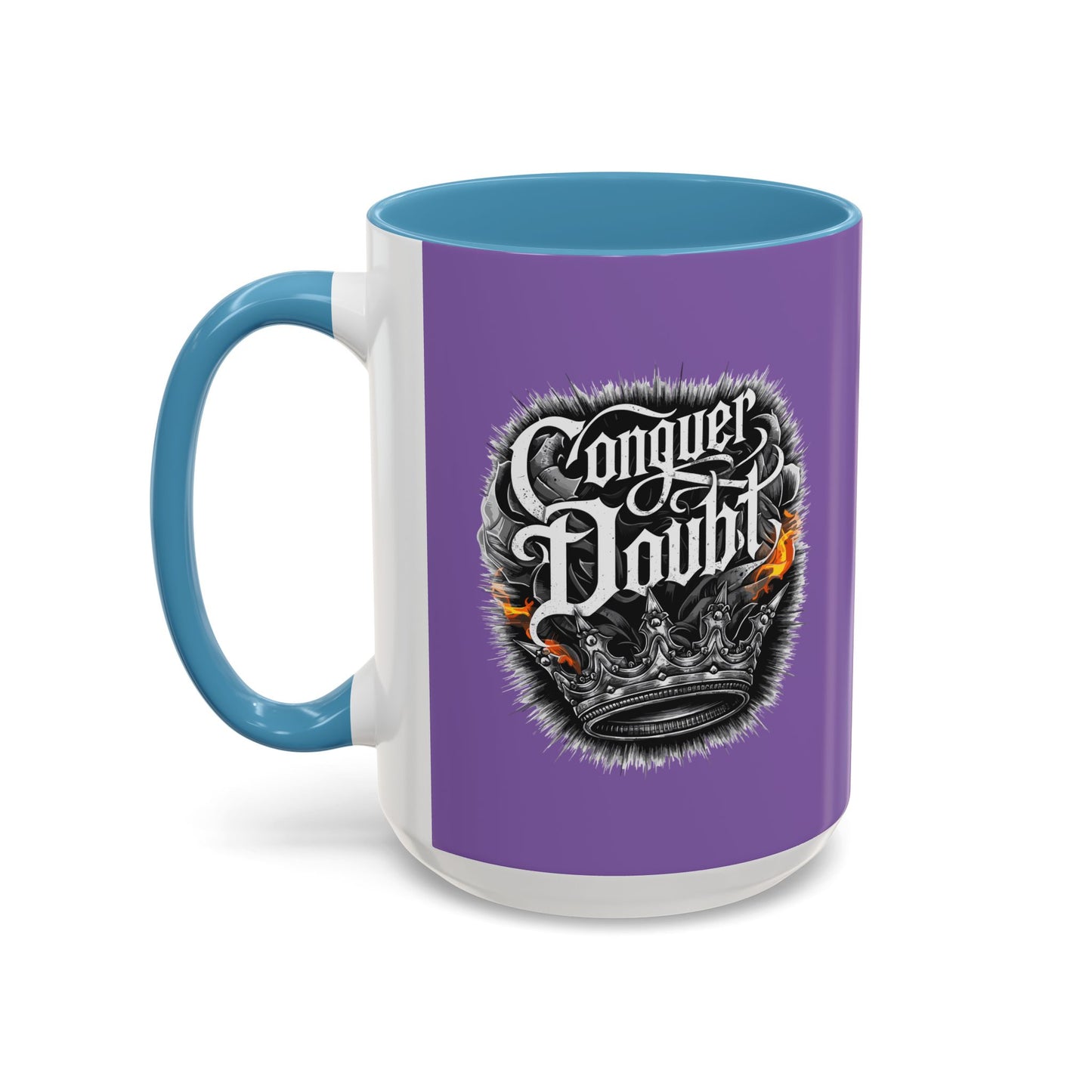 Conquer Doubt Accent Coffee Mug (11, 15oz)