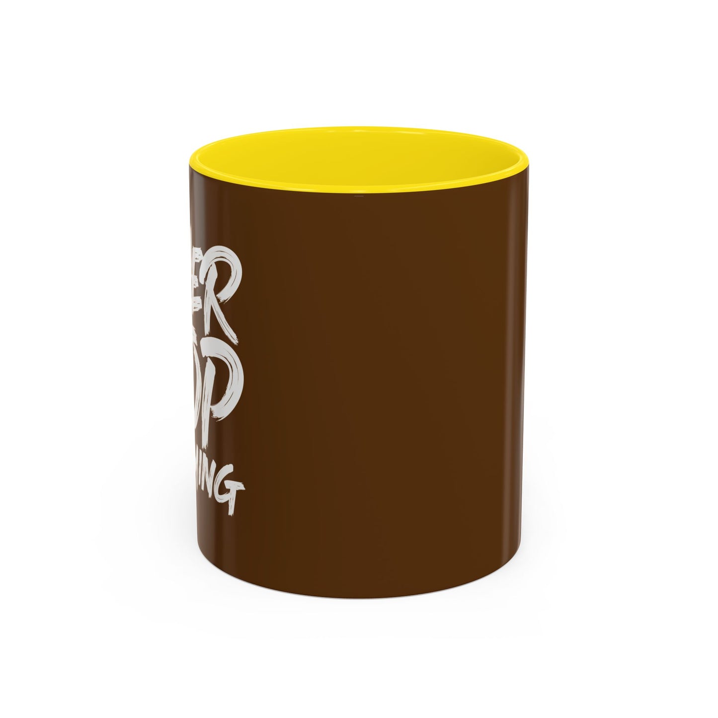 Never Stop Dreaming Accent Coffee Mug (11, 15oz)