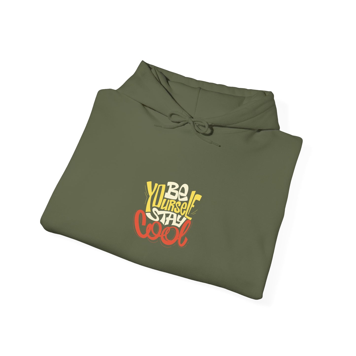 Be Yourself Stay Cool Unisex Heavy Blend™ Hooded Sweatshirt