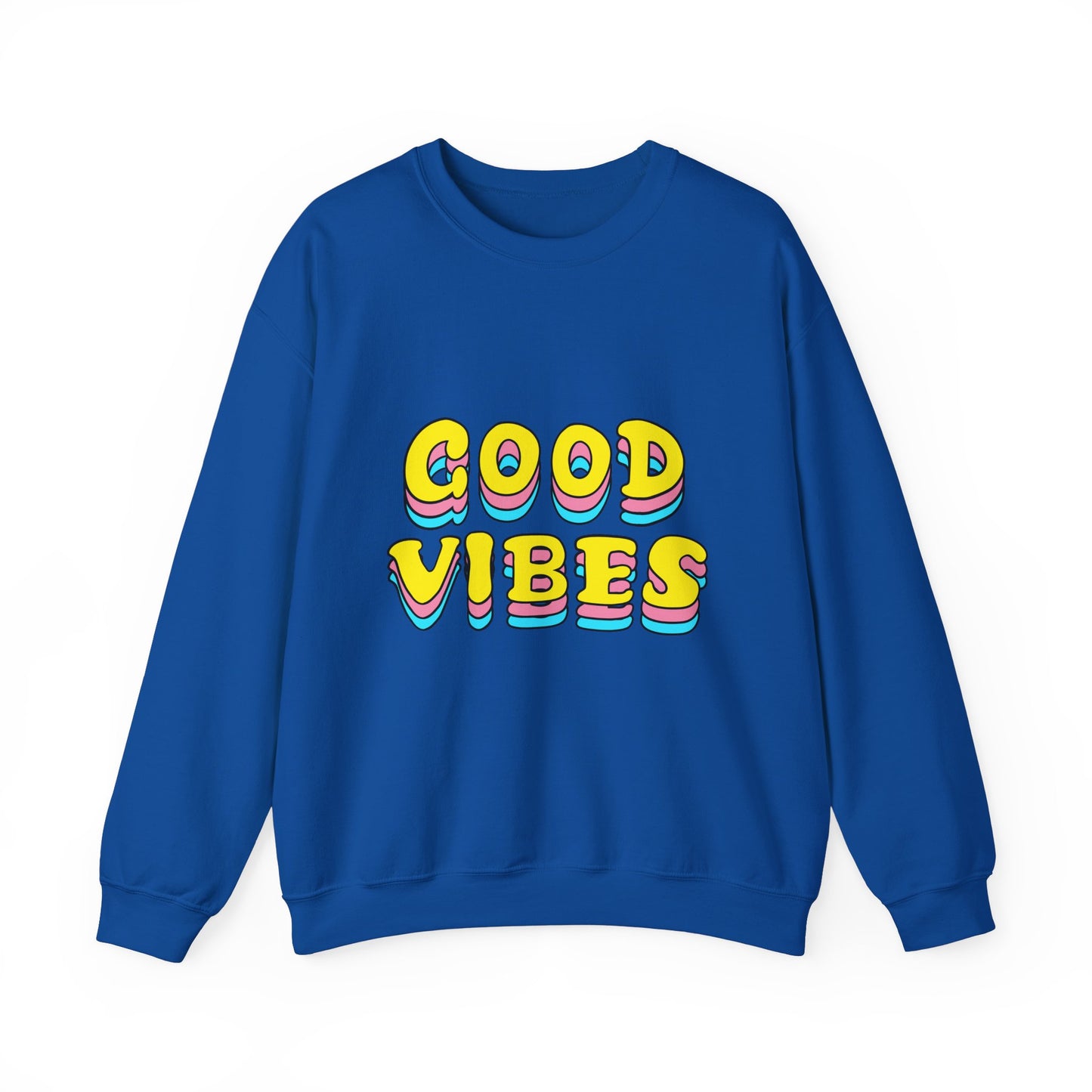 Good Vibes Unisex Heavy Blend™ Crewneck Sweatshirt
