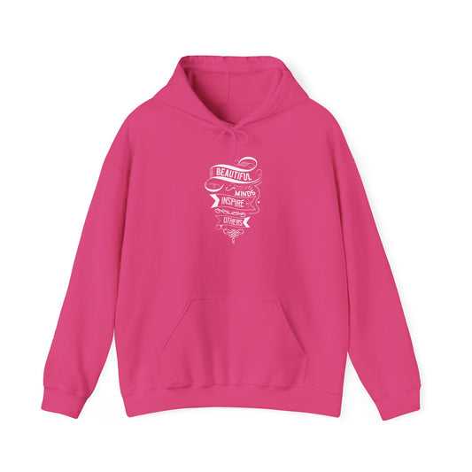 Beautiful Minds Inspire Others Unisex Heavy Blend™ Hooded Sweatshirt